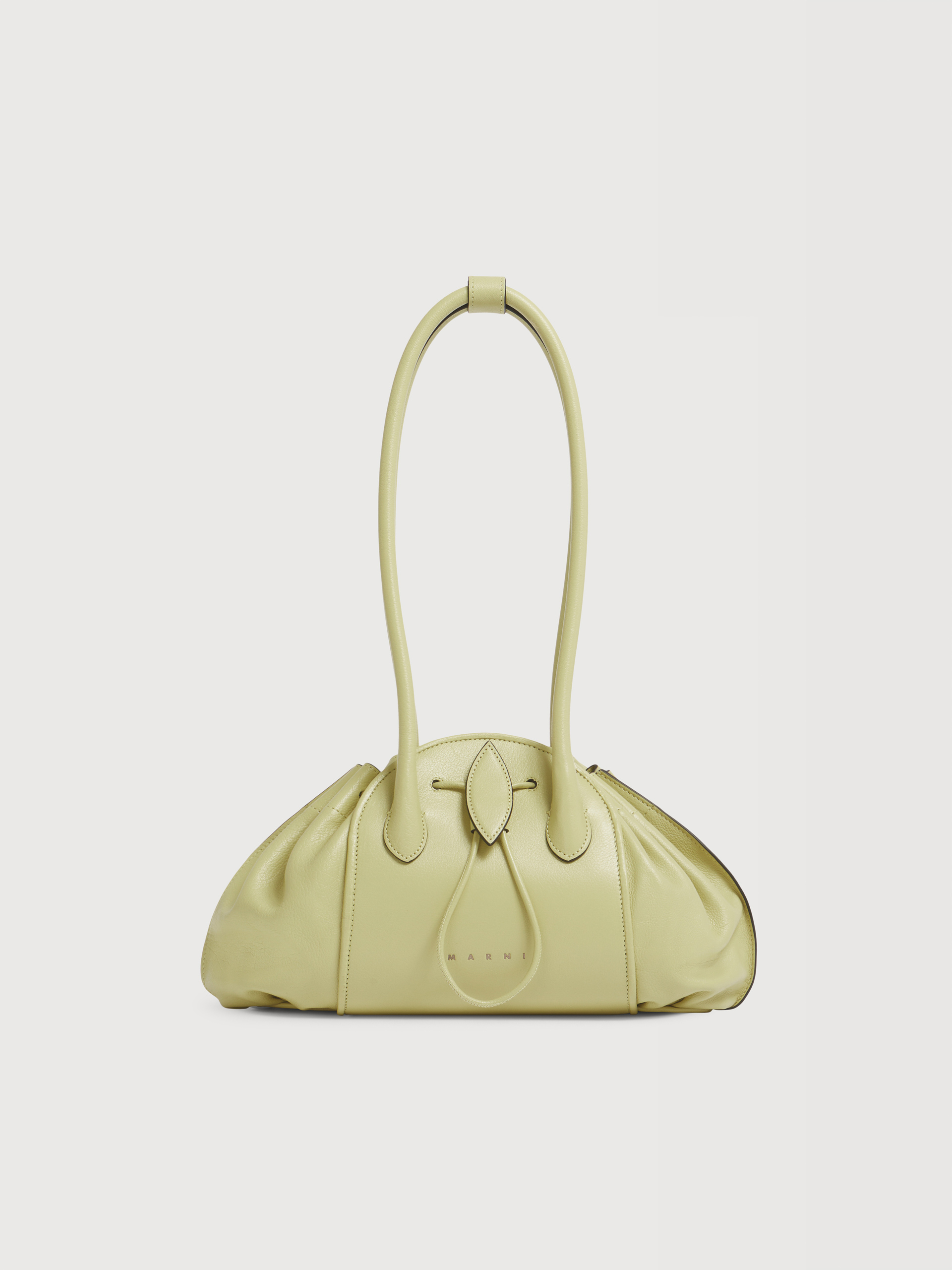 アシッドグリーン Tulipea レザー製ショルダーショルダーバッグ | Marni アシッドグリーン Tulipea レザー製ショルダーショルダーバッグ | Marni