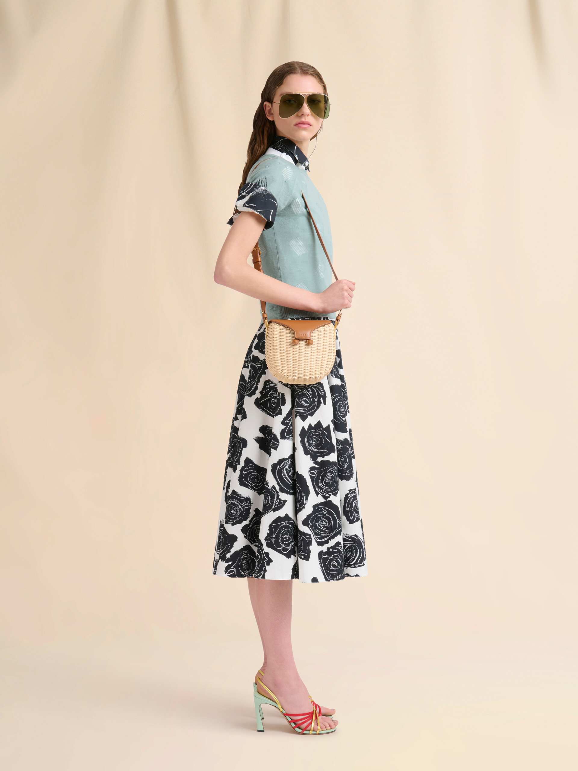 Natural rattan Midollino crossbody bag - Shoulder Bags - Image 2