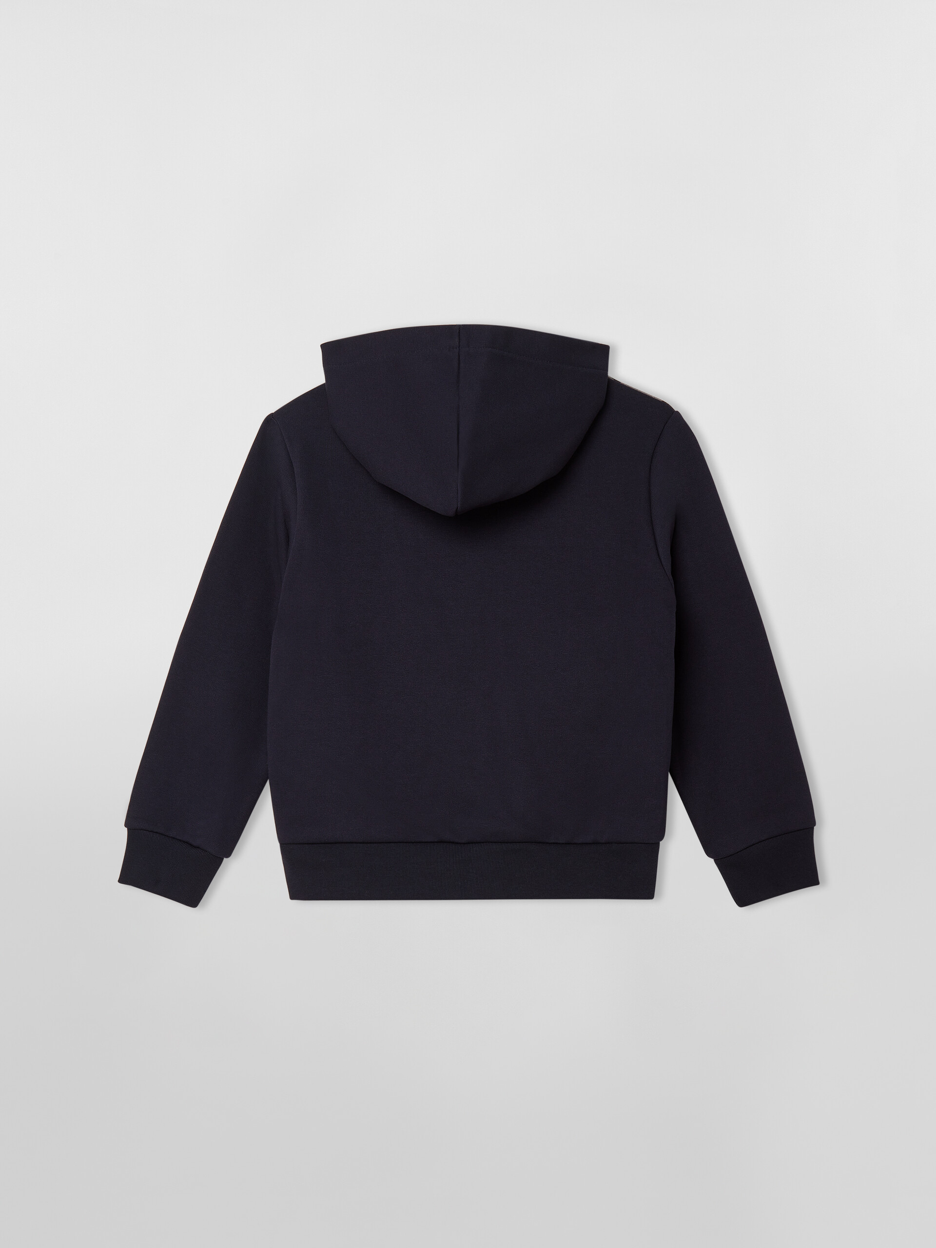 BOCOLOR FULL ZIP SWEATSHIRT WITH LOGO ALLOVER - Sweaters - Image 2