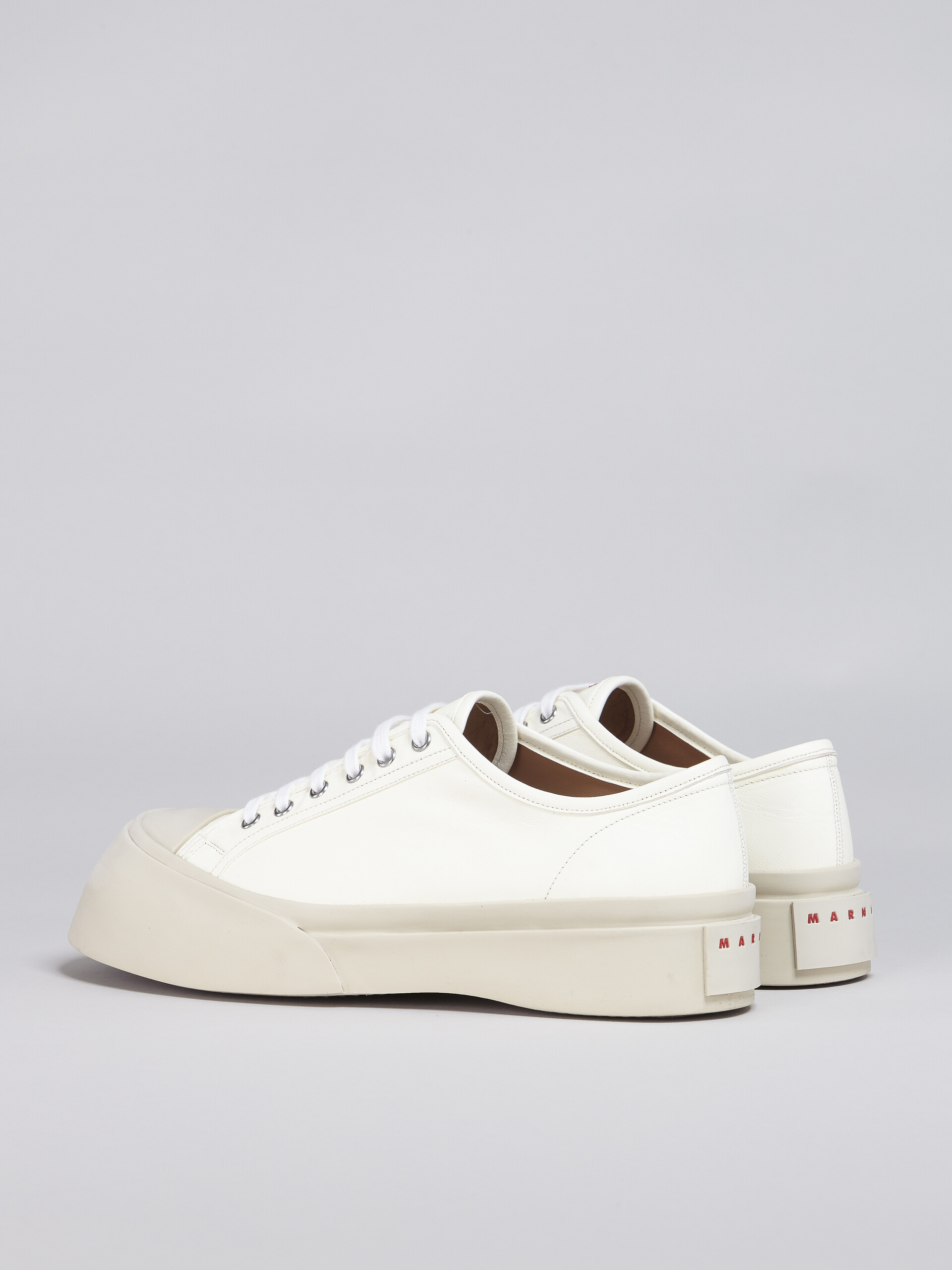 White leather PABLO sneaker