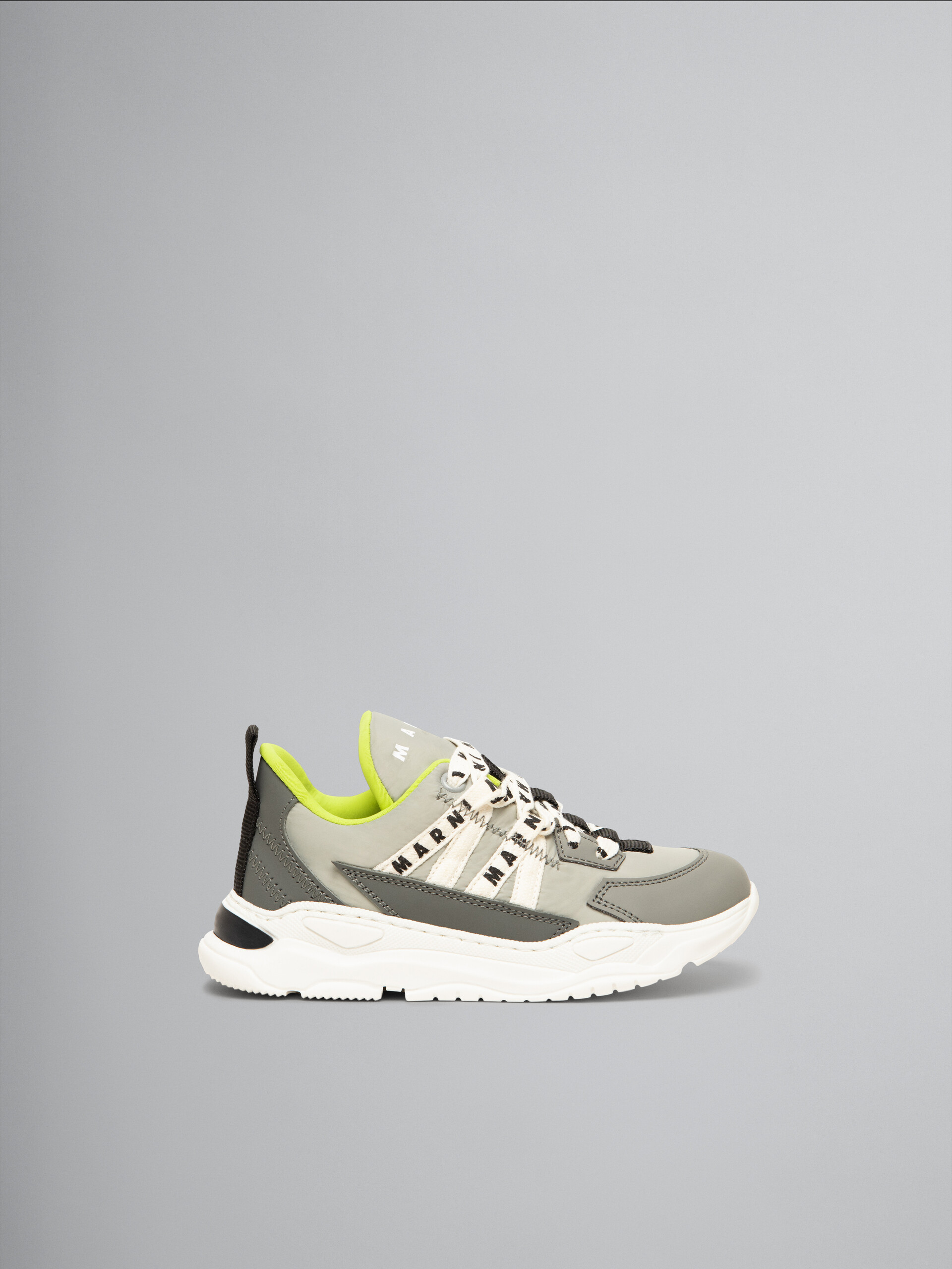 Grey sneaker with logo laces - Other accessories - Image 1