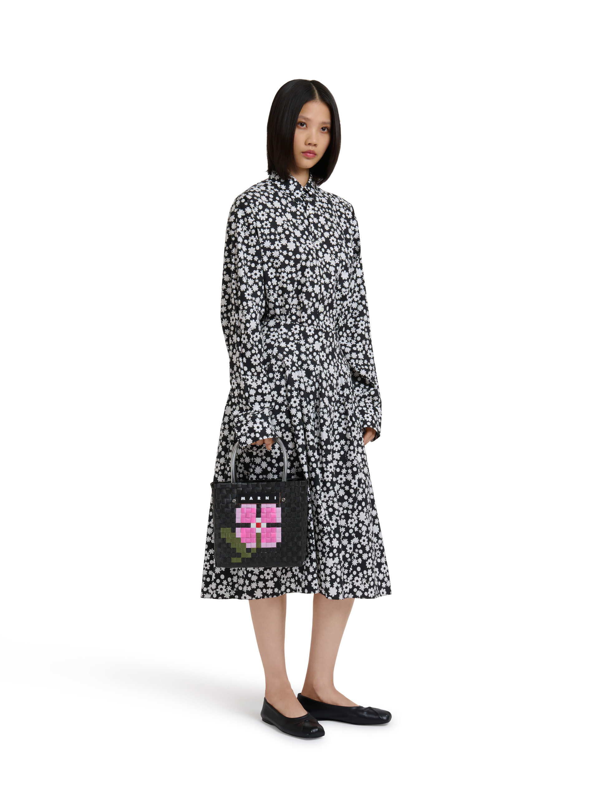 マルチカラー MARNI MARKET MINI BASKET - ハンドバッグ - Image 2