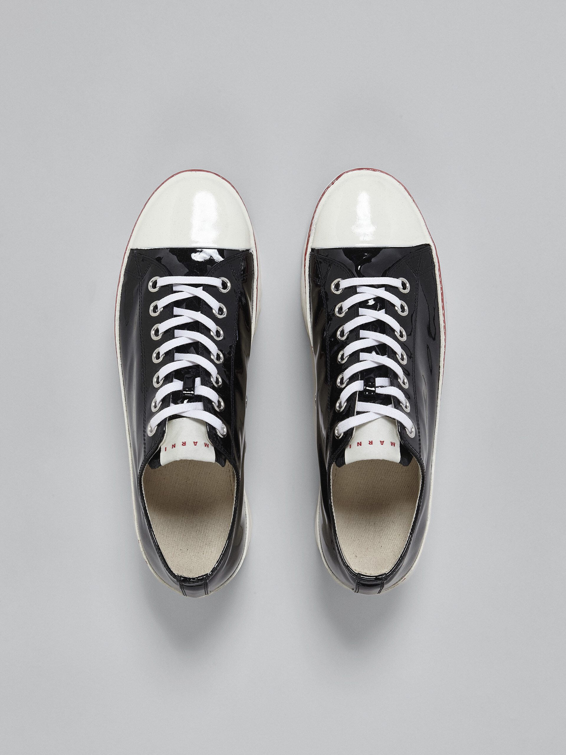 Patent leather platform sneaker - Sneakers - Image 4