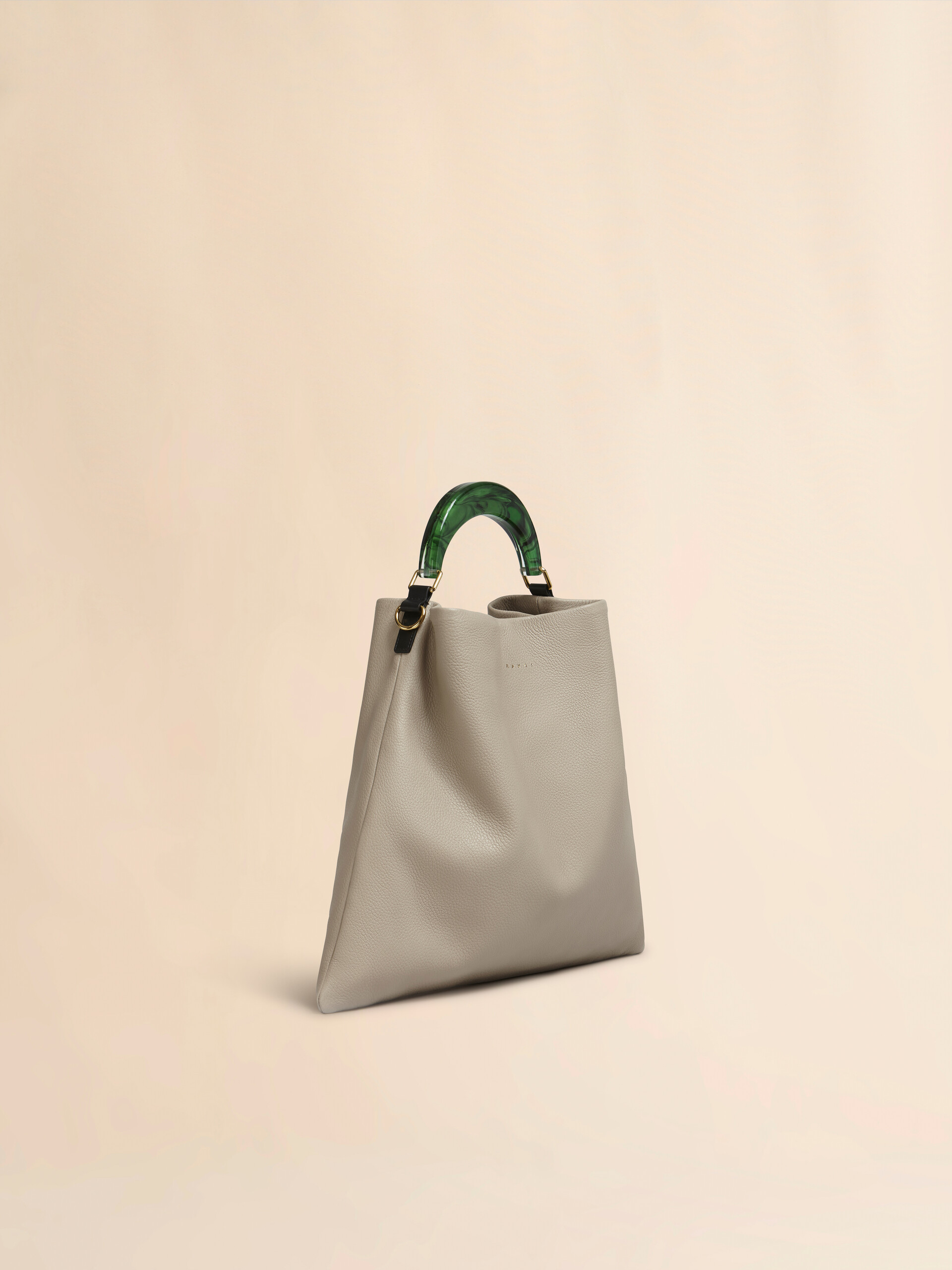 Venice Medium Bag in black leather - Shoulder Bags - Image 6