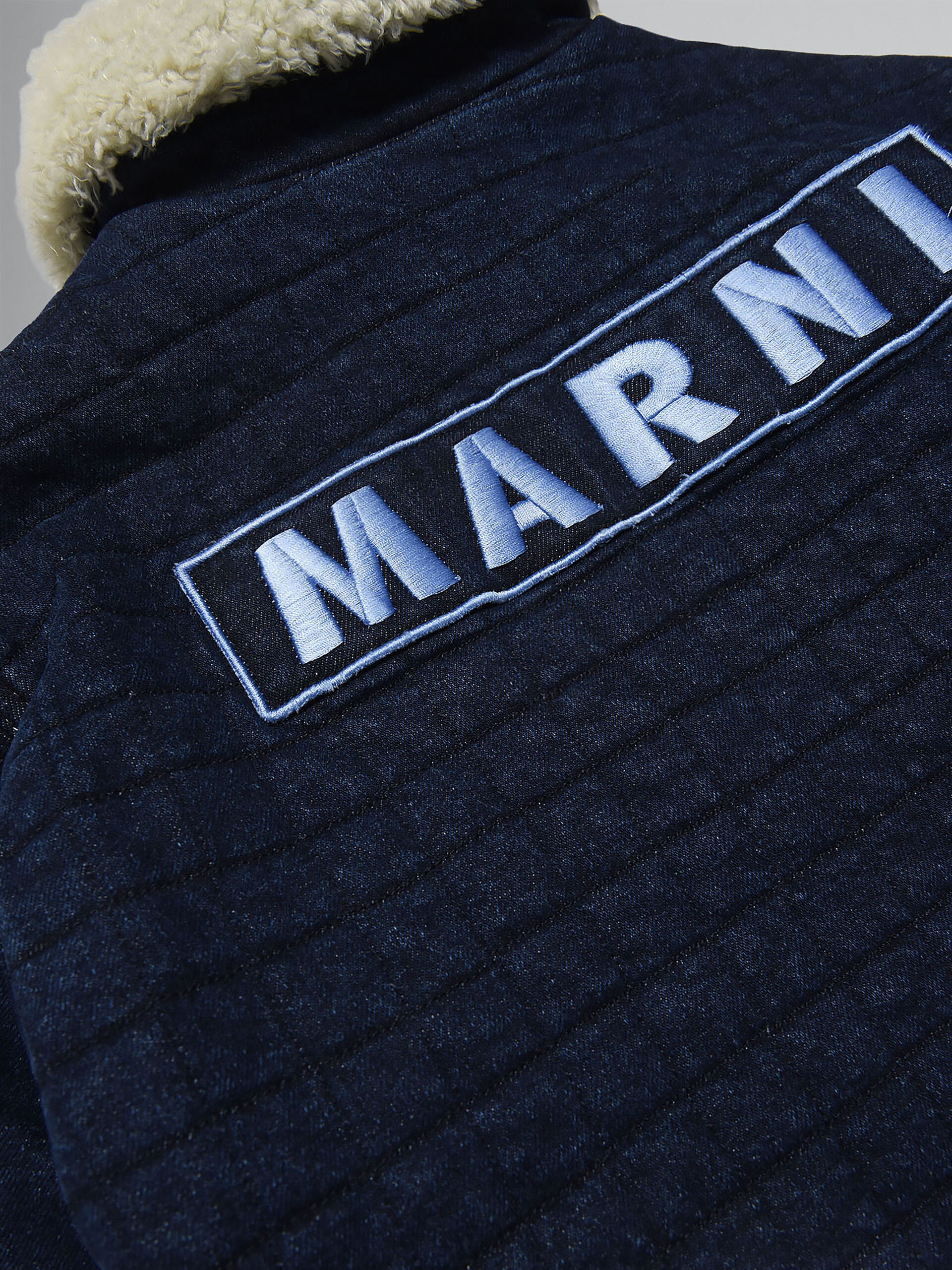 テディカラー デニム製ジャケット | Marni