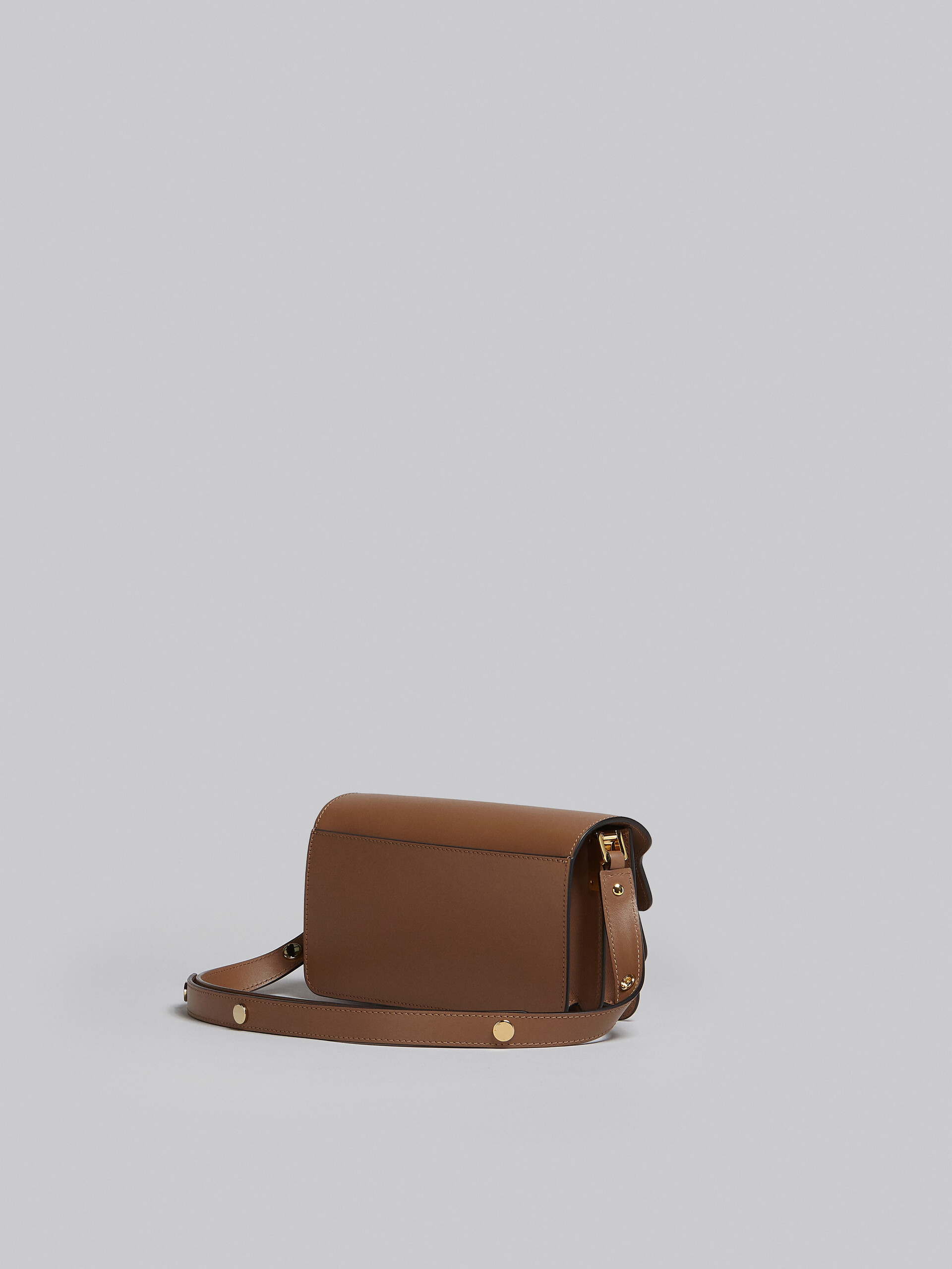 Tasche Trunk aus braunem Leder - Schultertaschen - Image 3