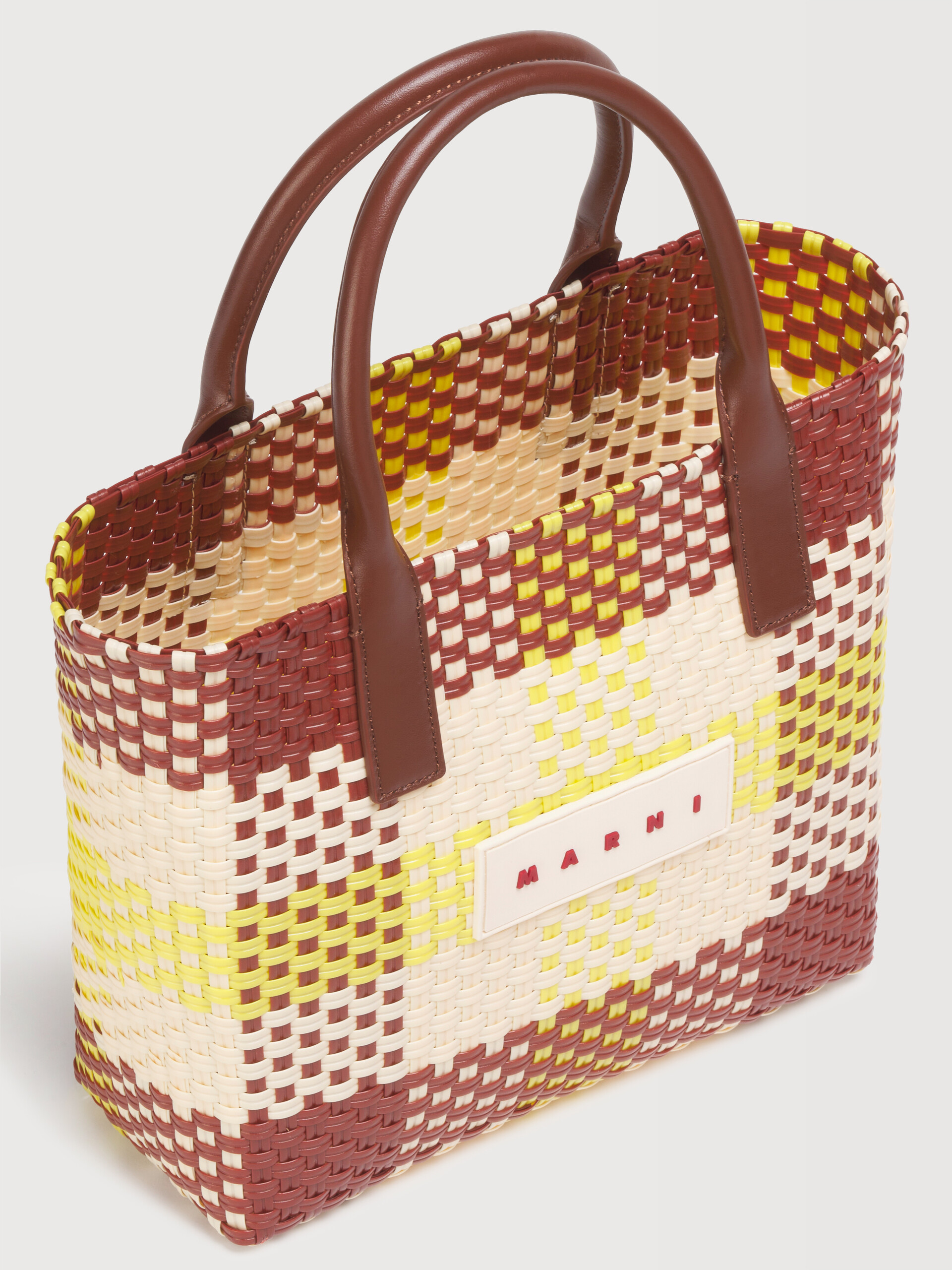 ブルー バスケットバッグ - ショッピングバッグ - Image 3