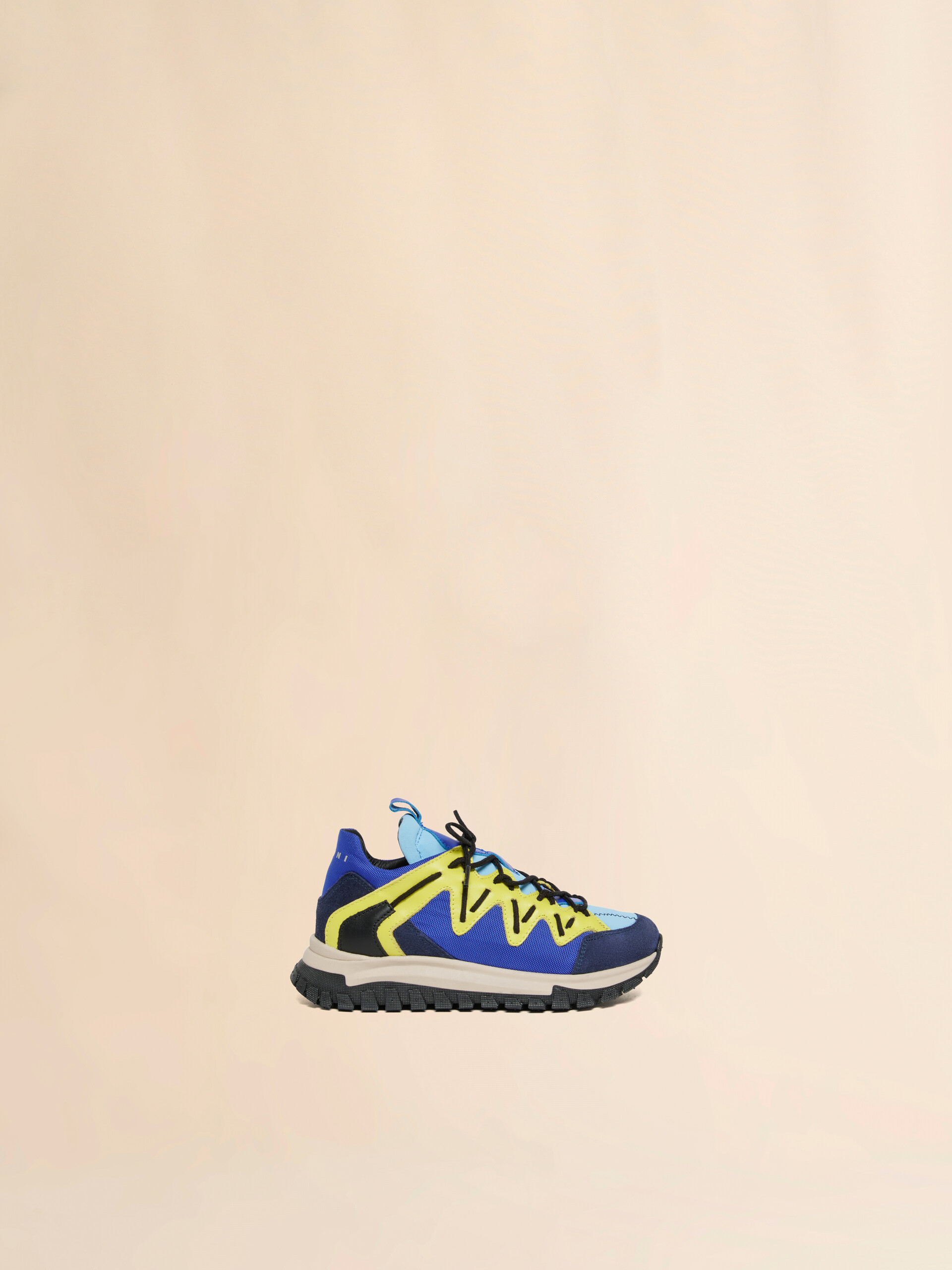 Blue hiking-style sneaker - Sneakers - Image 1