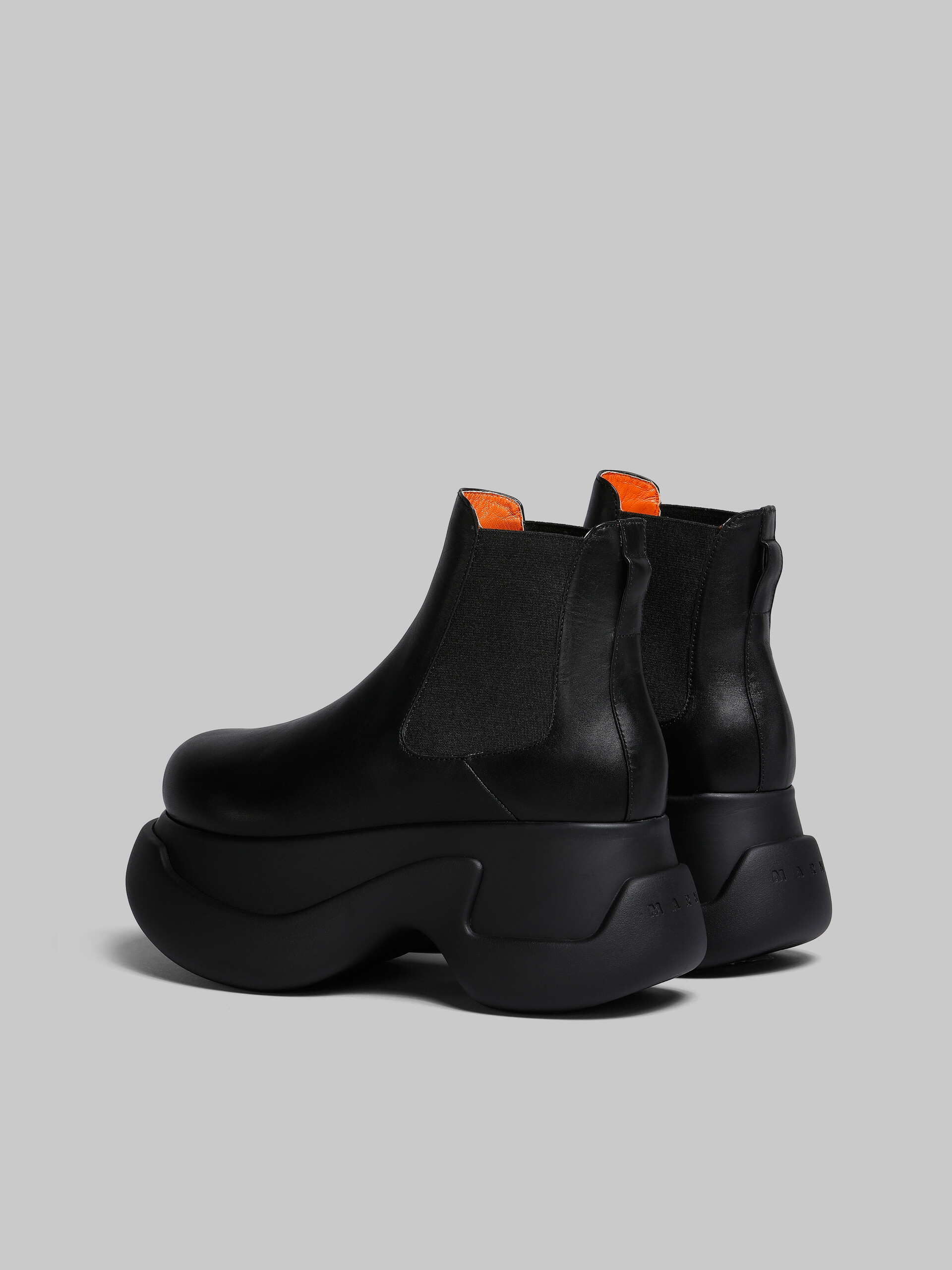 Black leather Aras 23 chelsea boot - Boots - Image 3