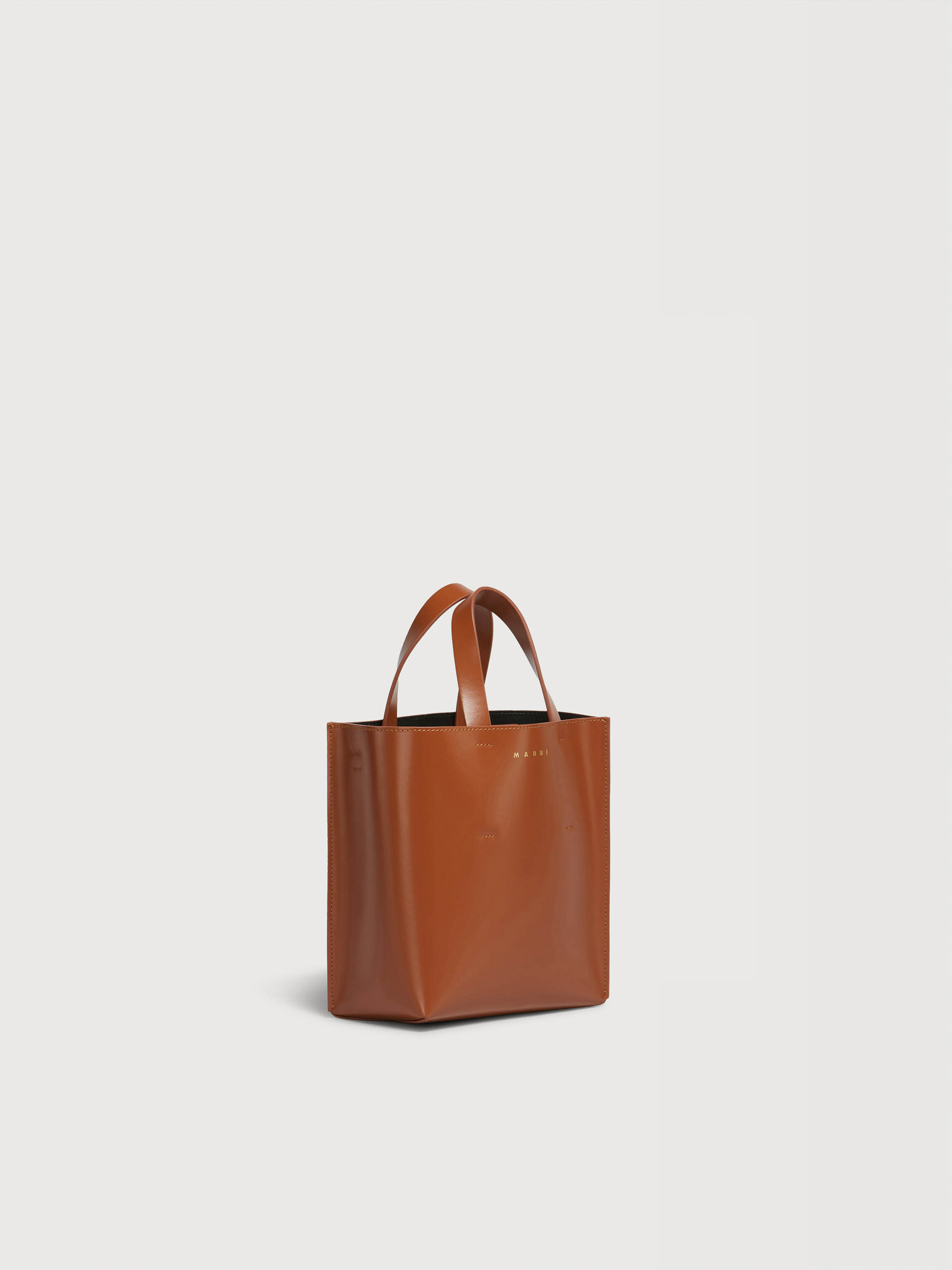Museo Mini Bag in brown leather | Marni