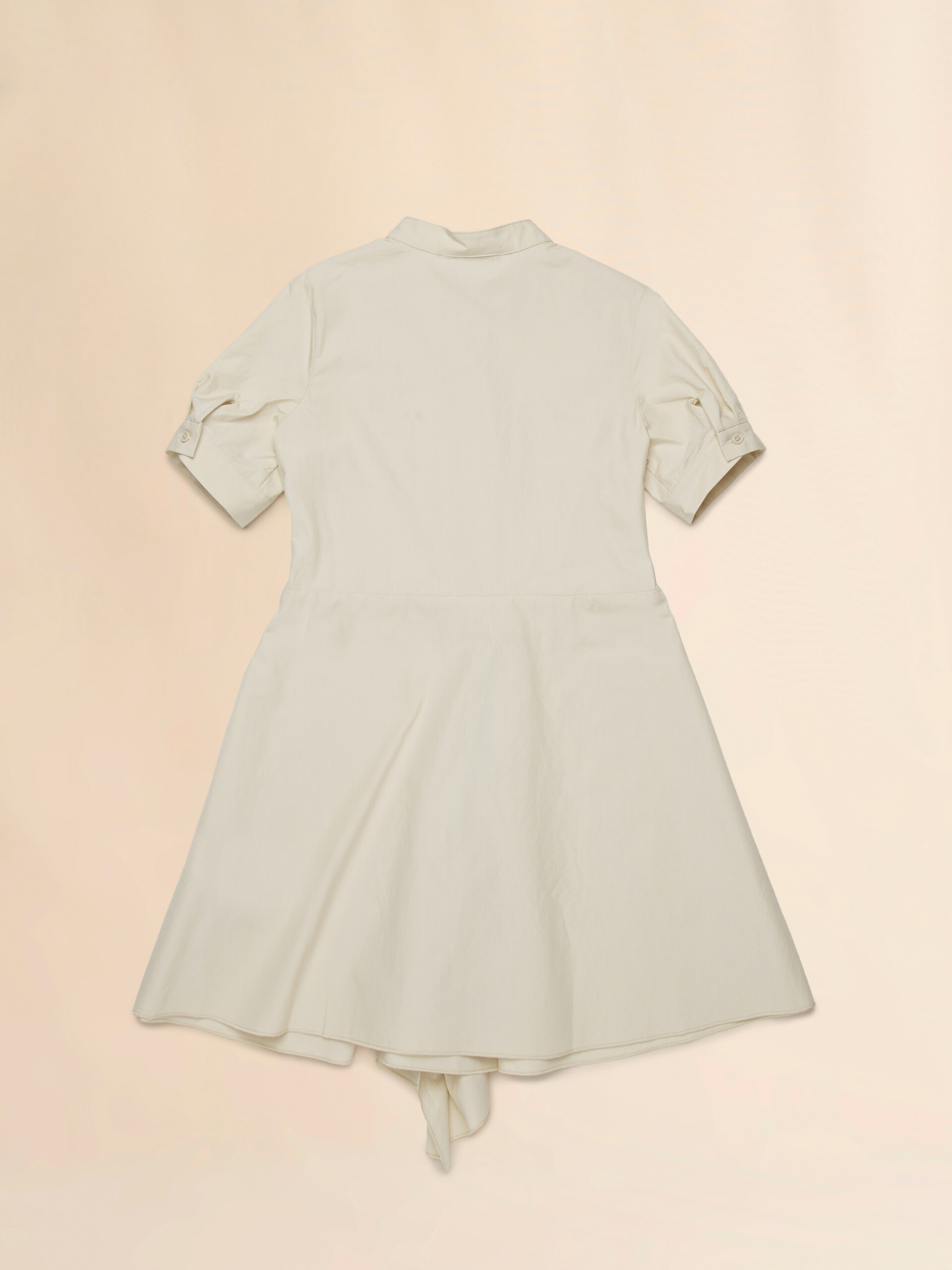 Abito in cotone beige con stampata Crystal Flower - Vestiti - Image 2