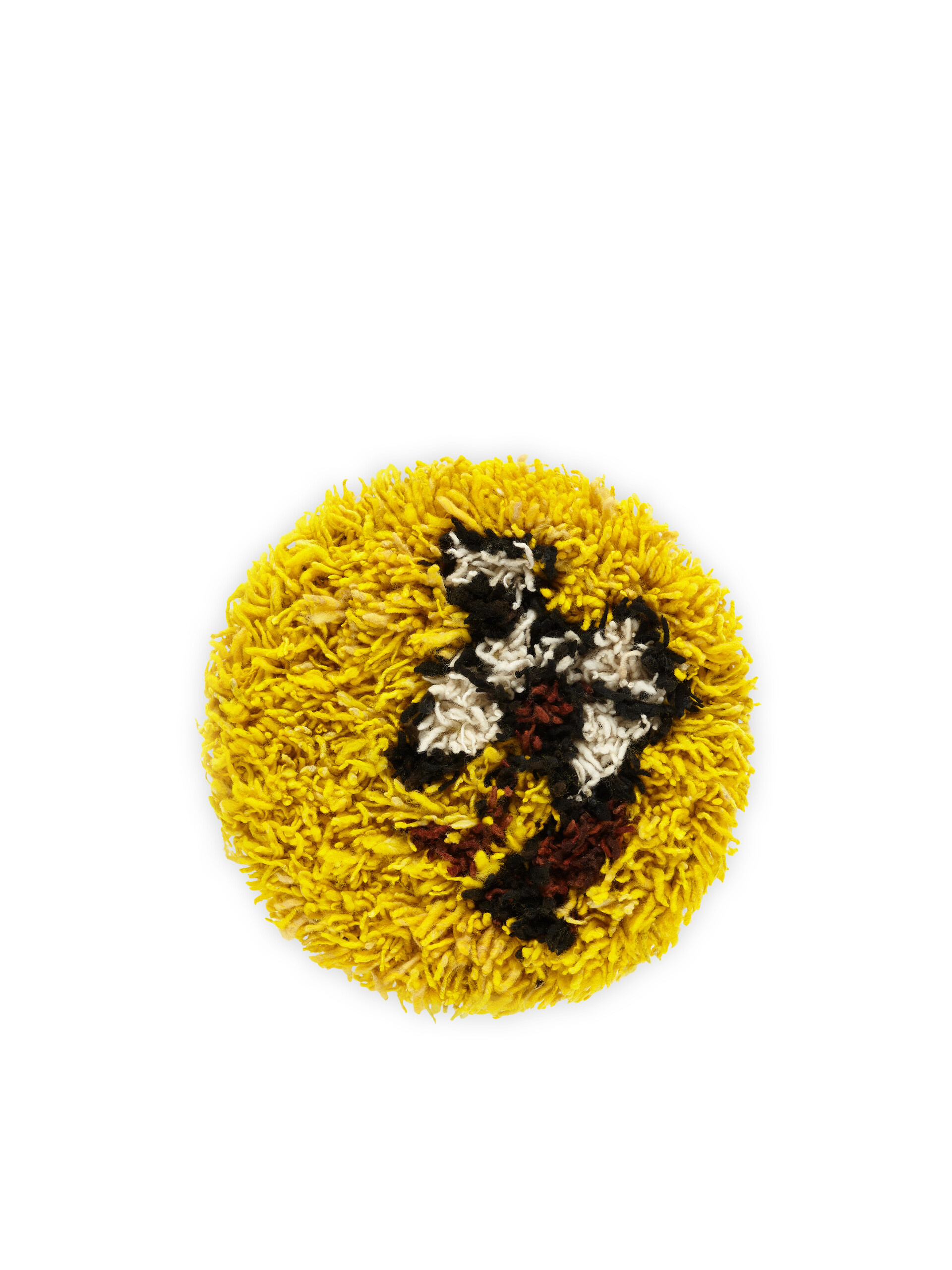 Flower MARNI MARKET stool in iron and wool - Furniture - Image 3
