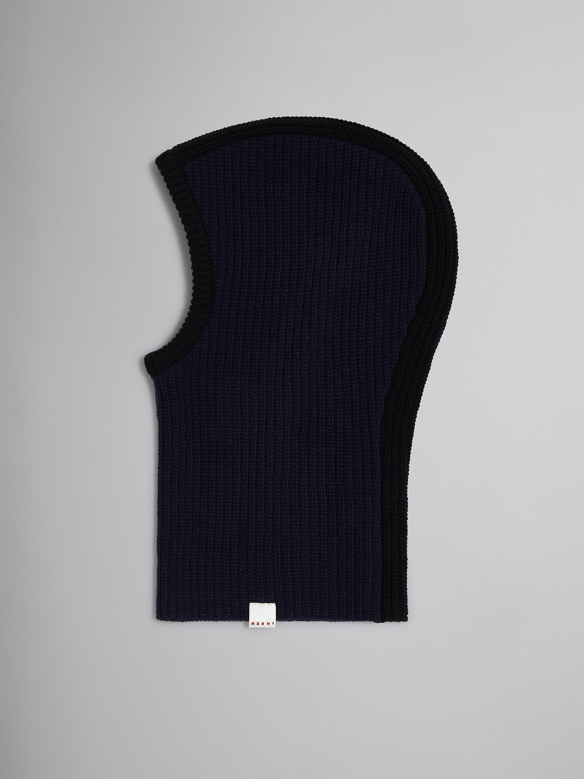 Cagoule en laine Shetland bleue - Autres accessoires - Image 1