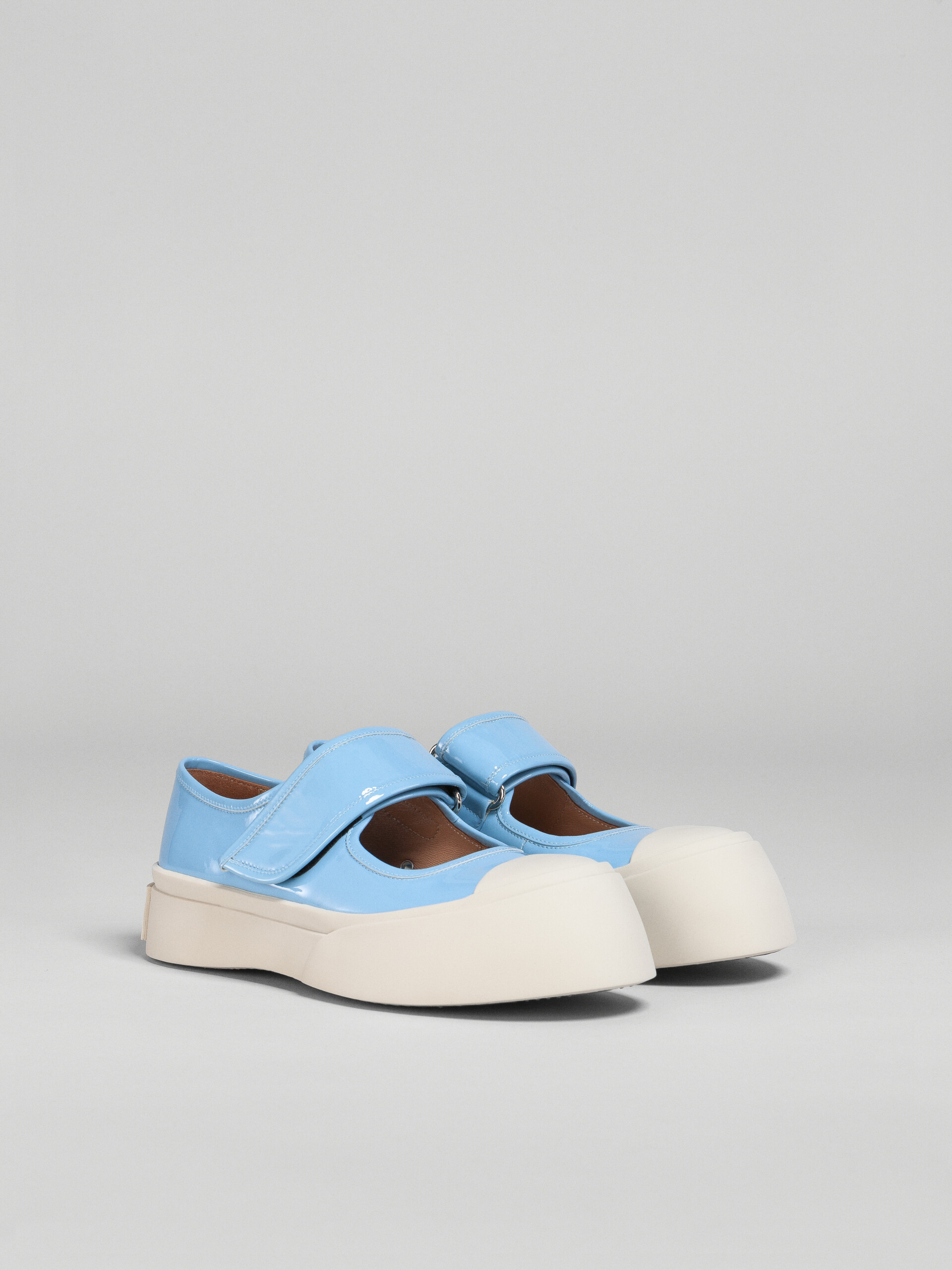 Pale blue patent leather PABLO Mary-Jane sneaker - Sneakers - Image 2