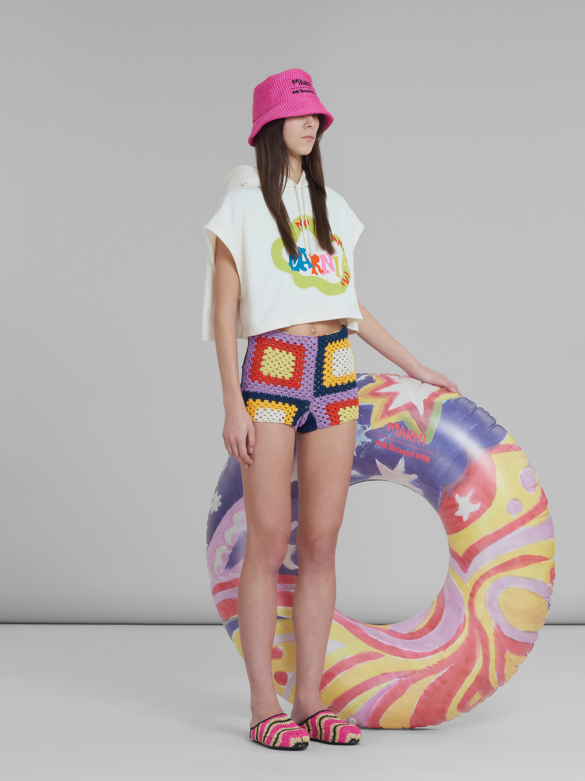 Marni x No Vacancy Inn - Inflatable ring with Galactic Paradise print - Other accessories - Image 5