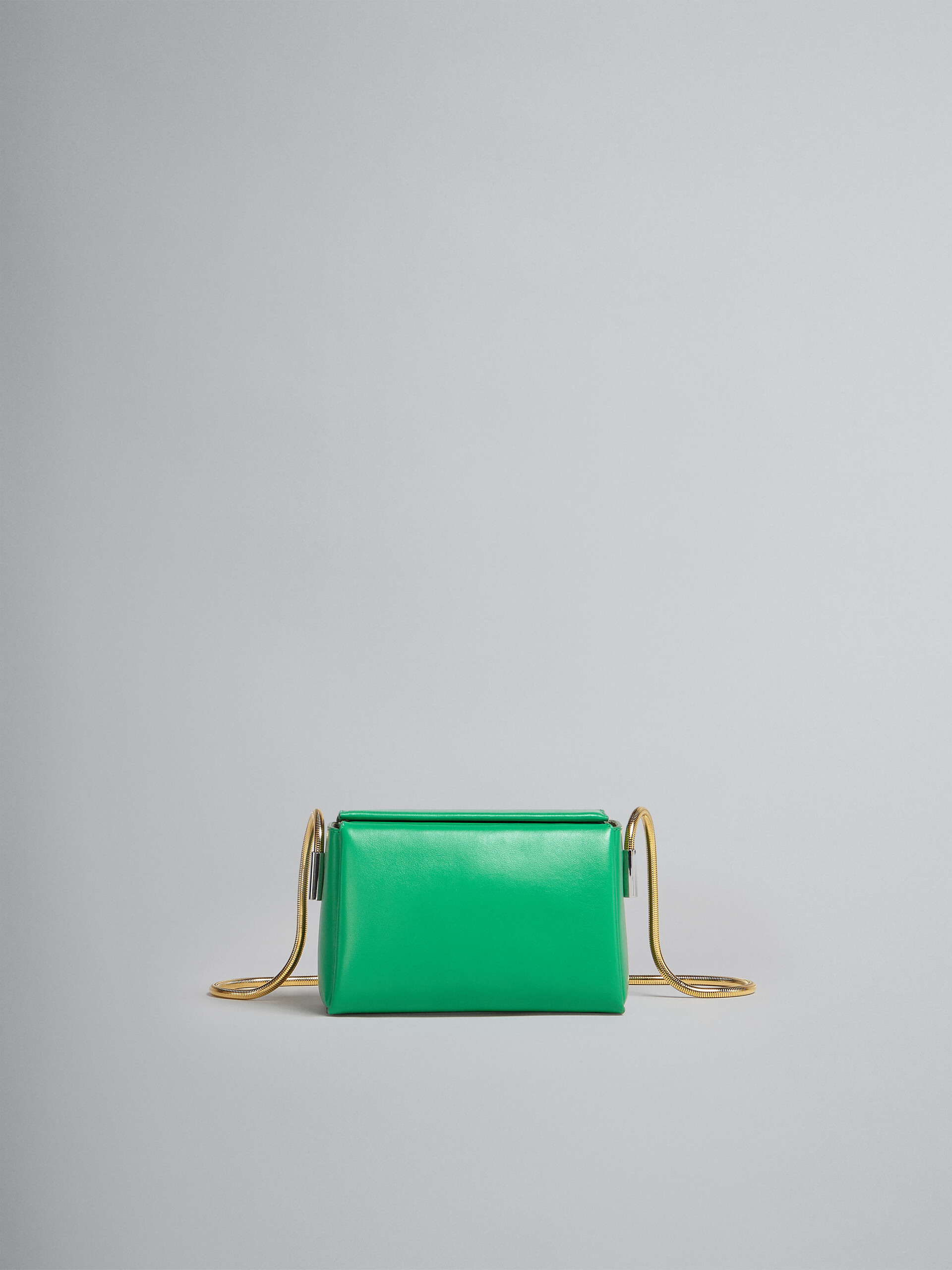 Toggle Small Bag in green leather - Shoulder Bags - Image 1
