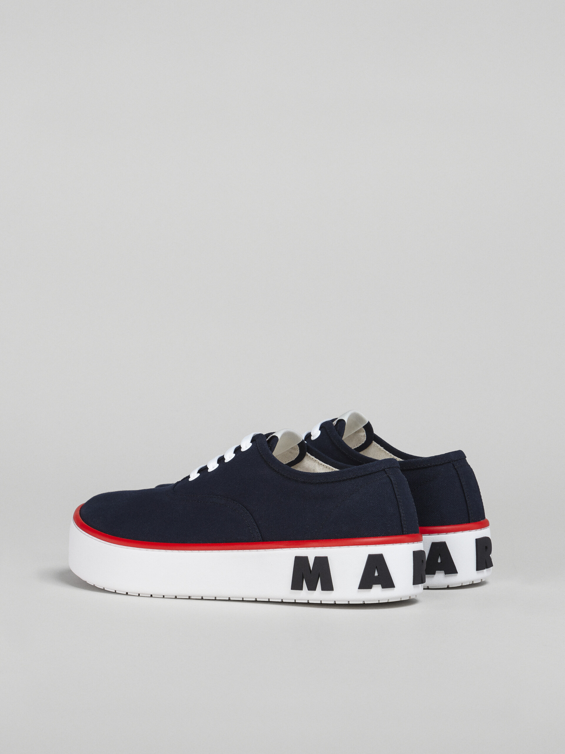 Canvas PAW sneaker with back maxi logo - Sneakers - Image 3