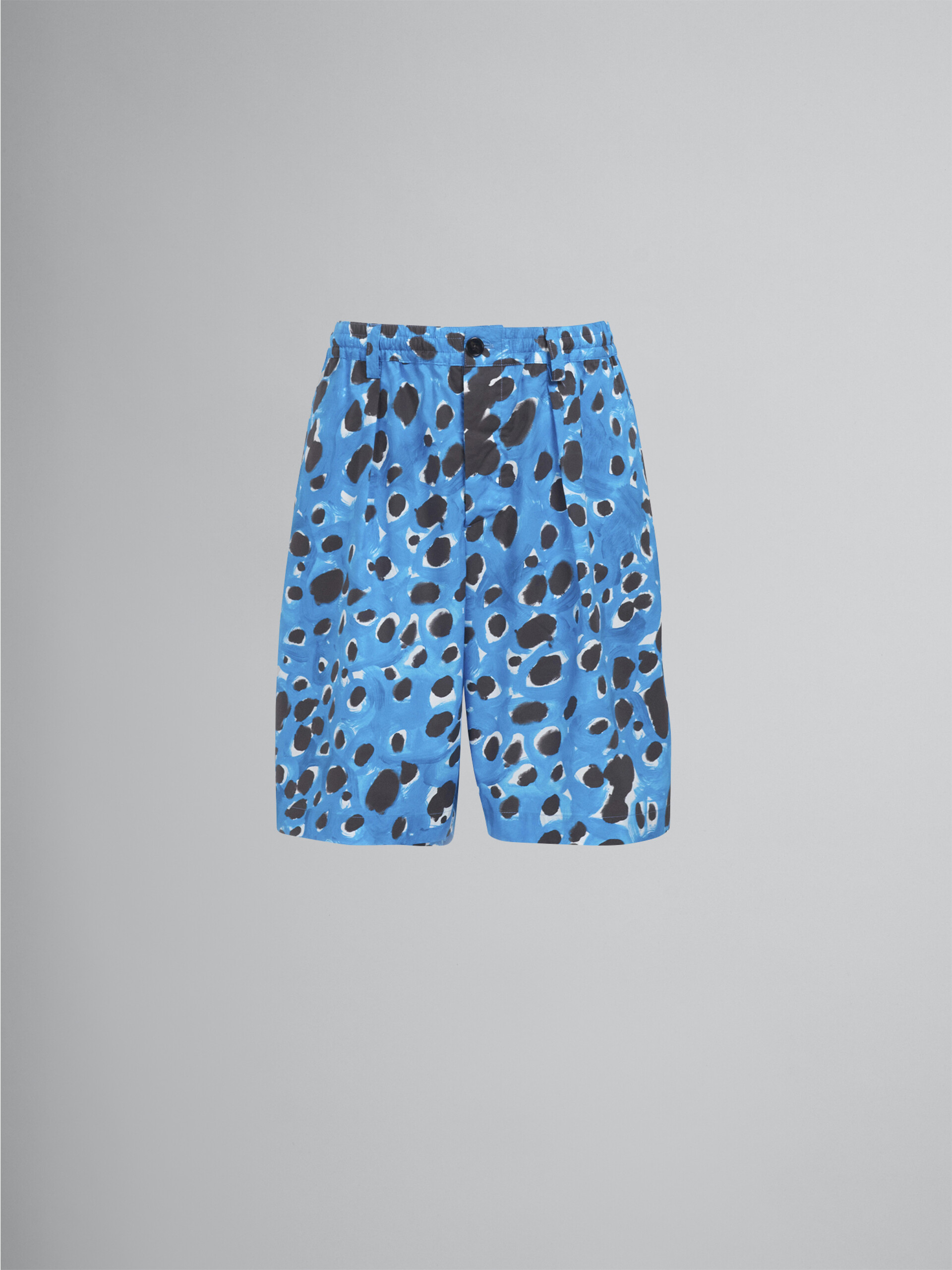 Pop Dots print Bermuda pants - Pants - Image 1