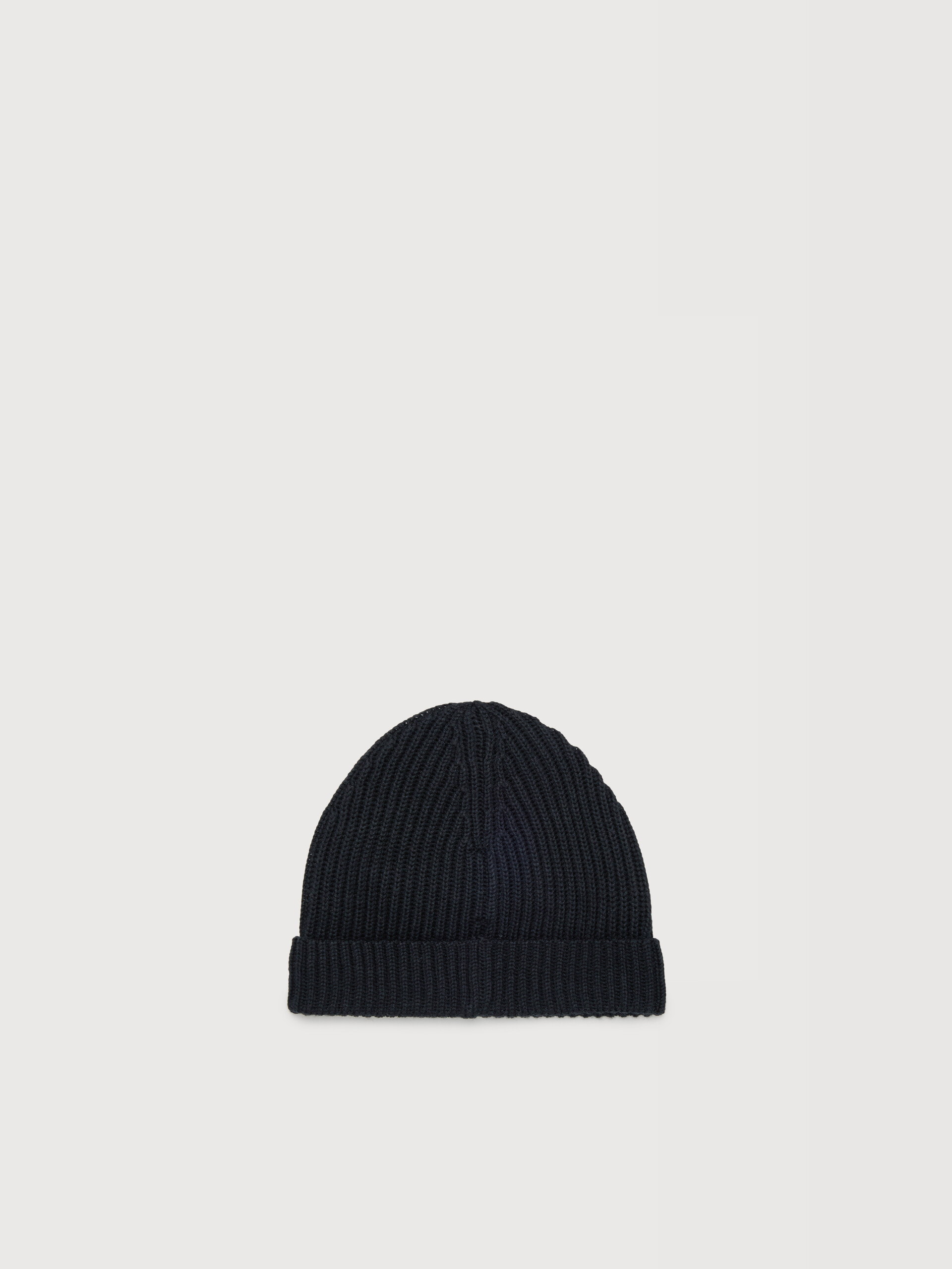 Light brown wool blend beanie with embroidered Marni logo - Caps - Image 2