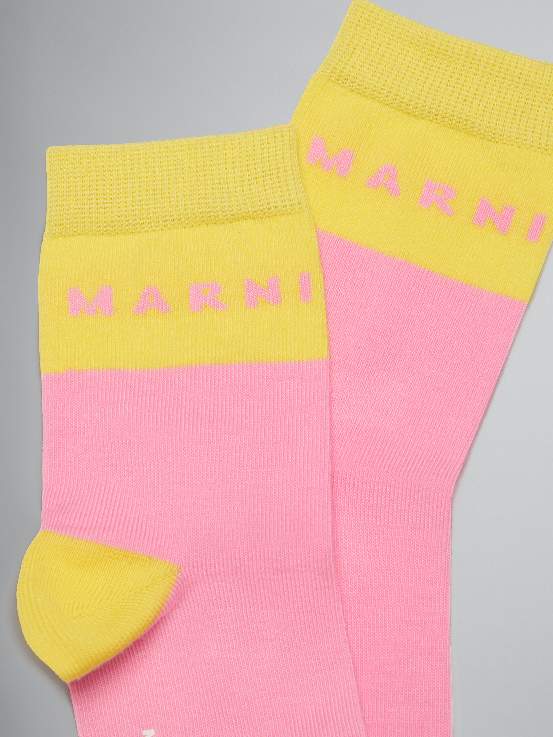 Colorblock socks with logo - Socks - Image 2