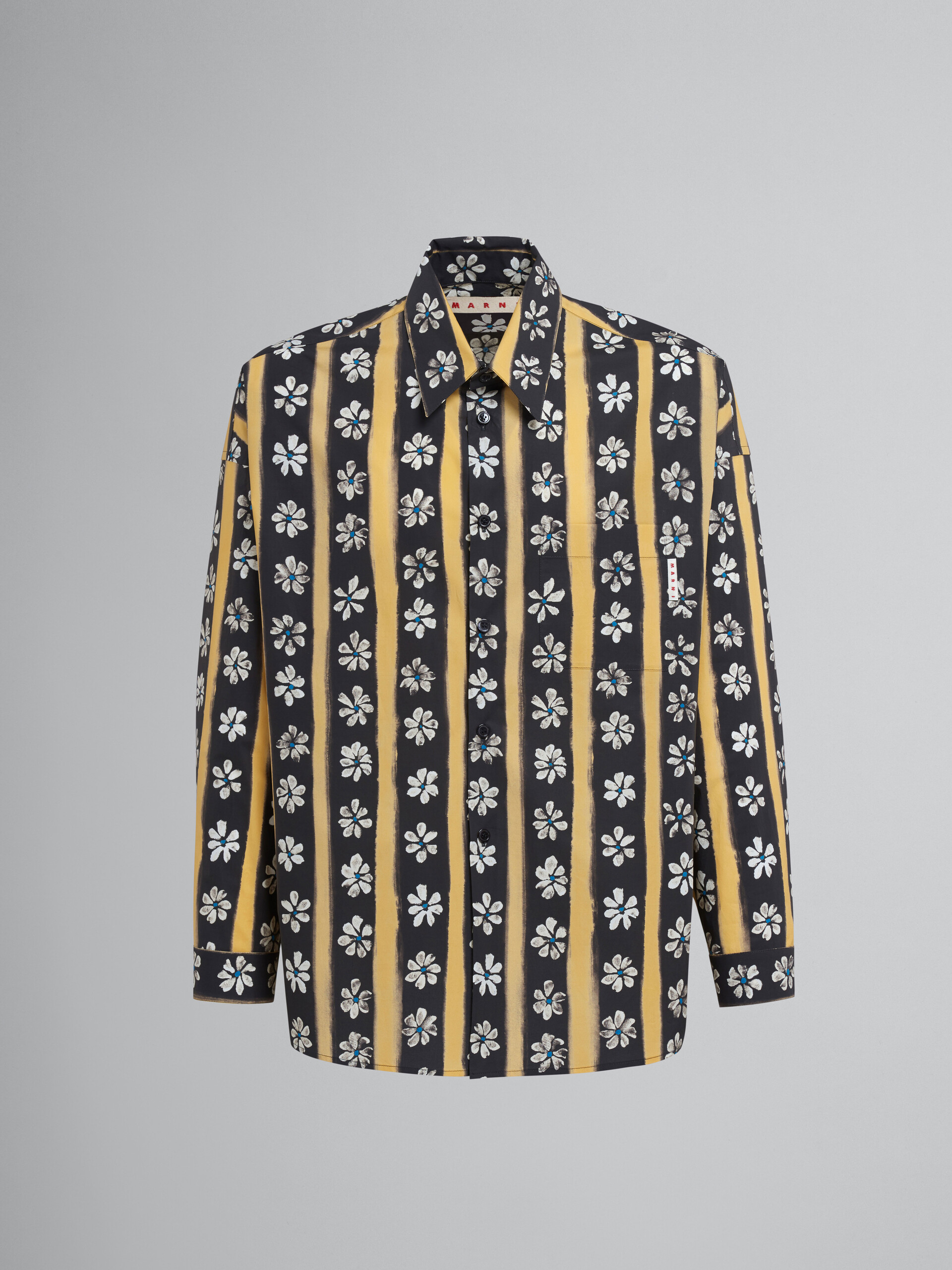 Camisa de popelina con estampado Daisy Lane - Camisas - Image 1
