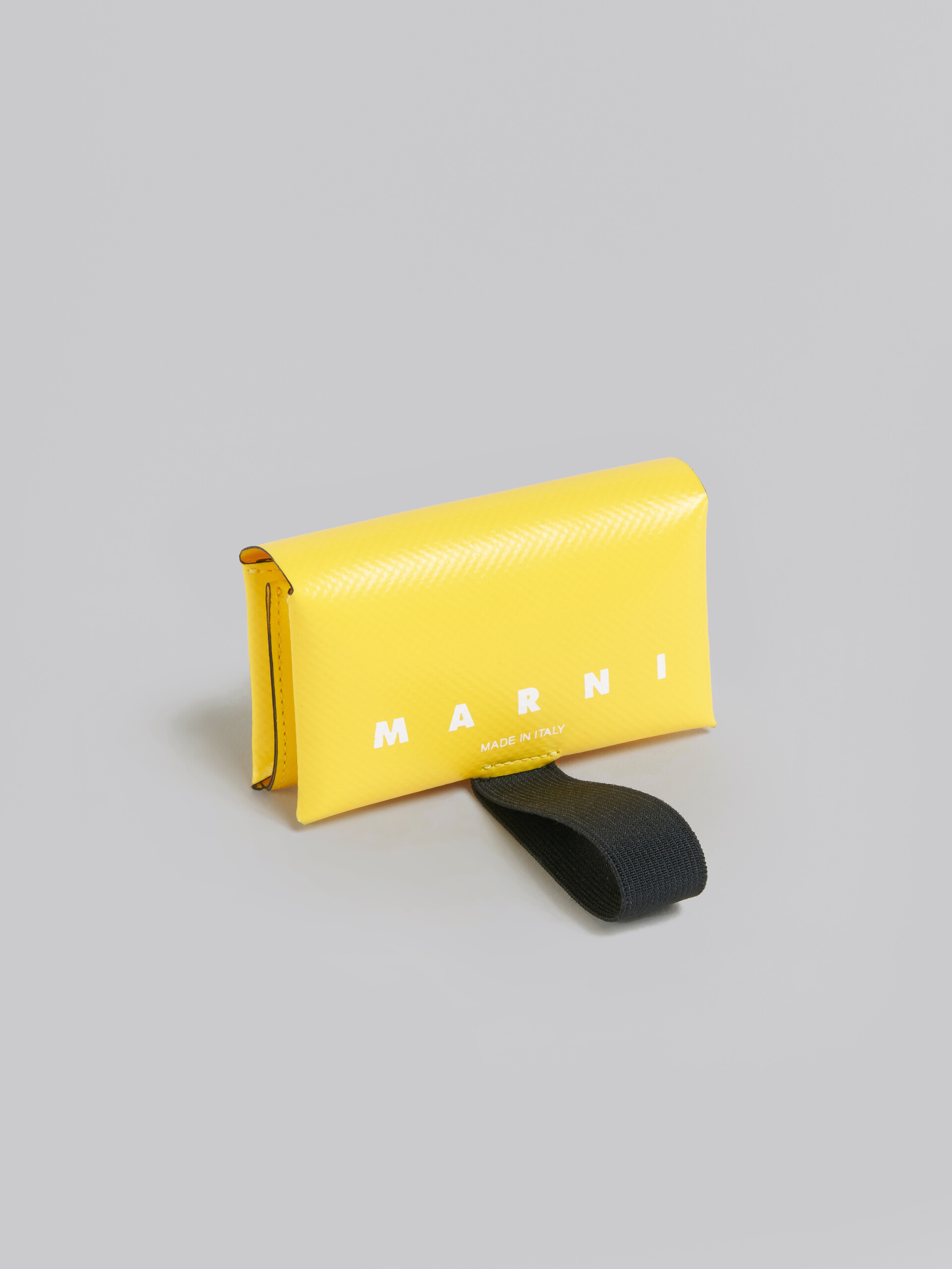 Dreifache Faltbrieftasche in Gelb - Brieftaschen - Image 4