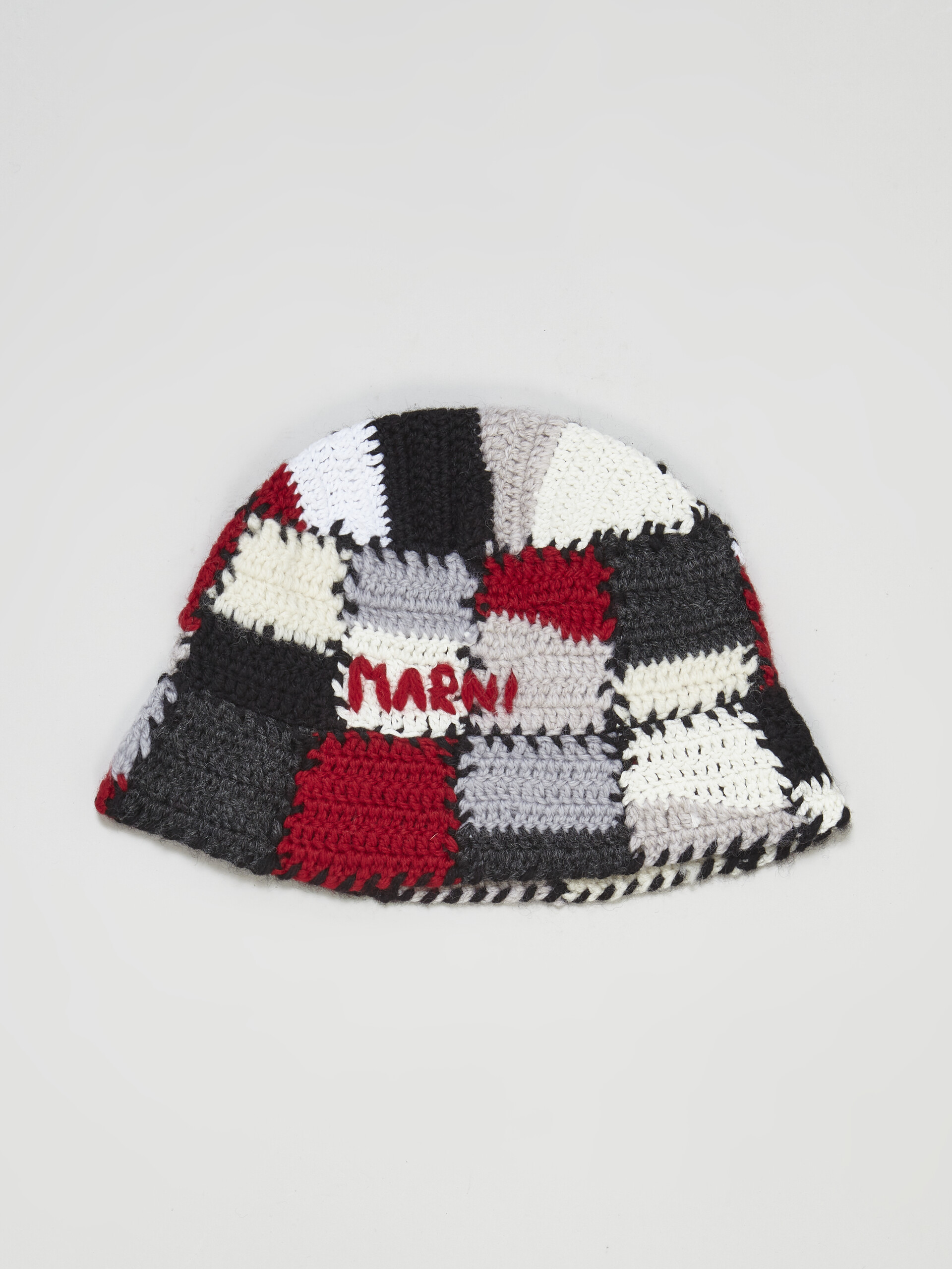 Cappello in lana e cotone crochet fatto a mano - Cappelli - Image 1