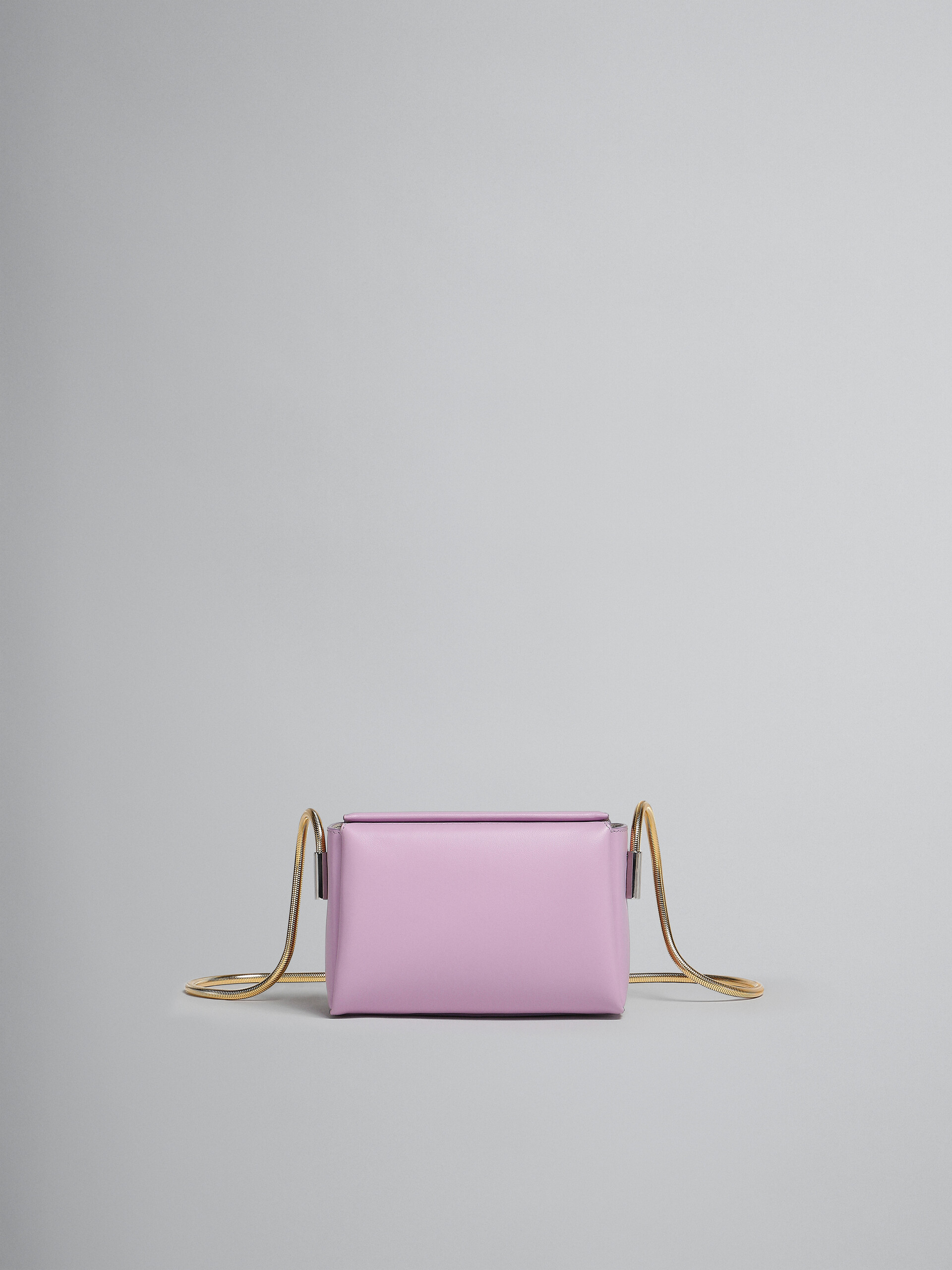 Toggle Small Bag in lilac leather - Shoulder Bags - Image 1