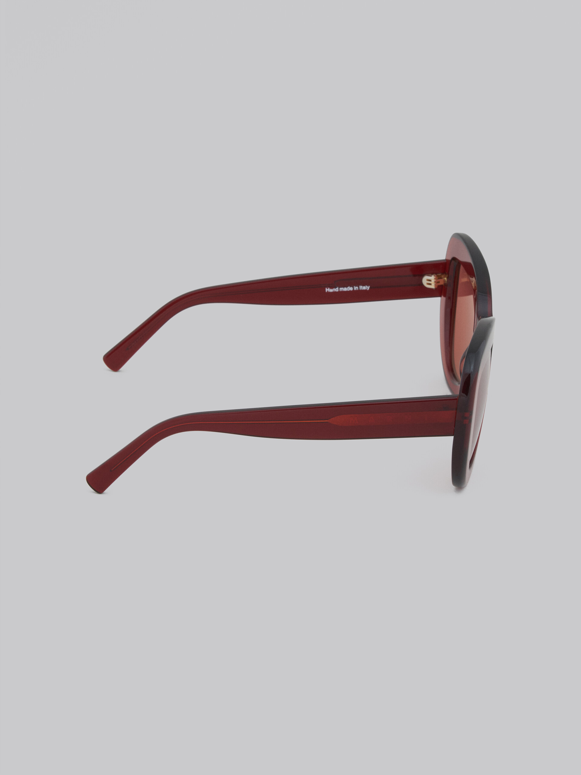 Burgundy acetate ELEPHANT ISLAND sunglasses - Optical - Image 3