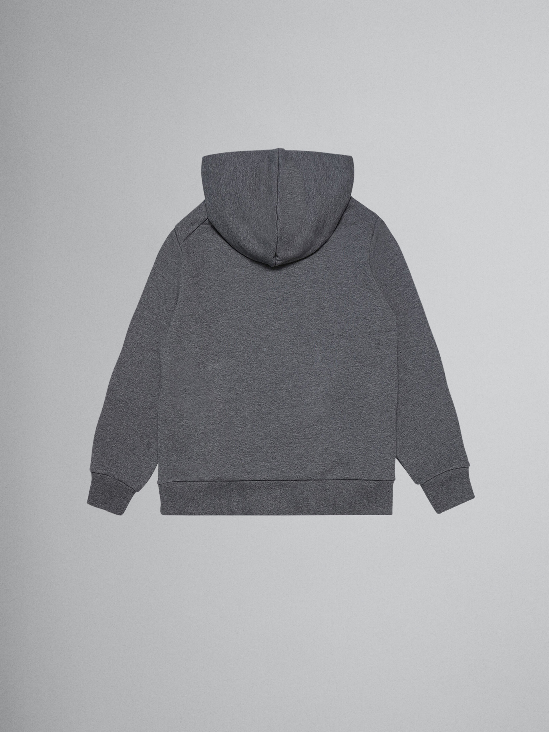 "M" mélange sweatshirt cotton hoodie - Sweaters - Image 2