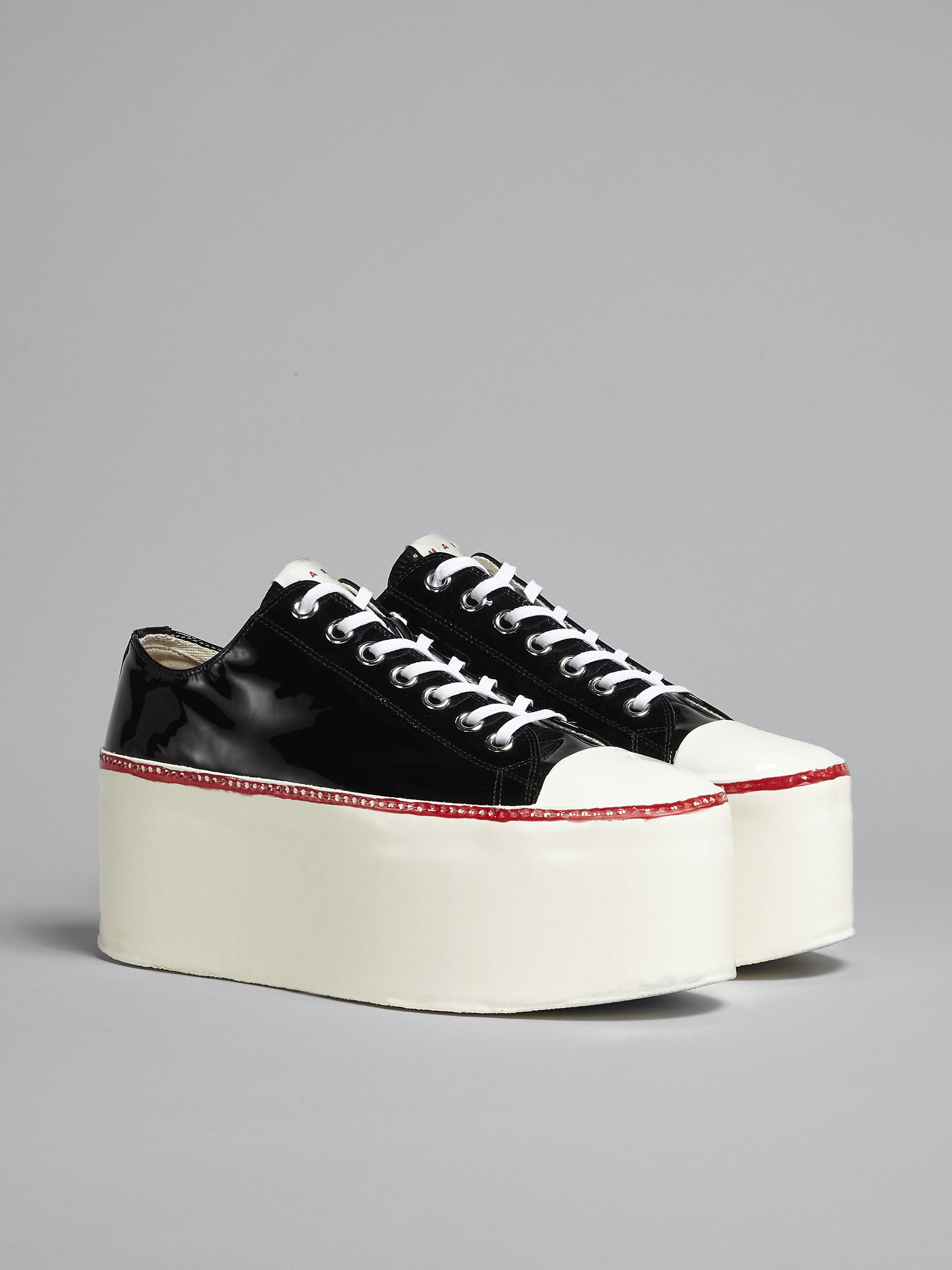 Patent leather platform sneaker - Sneakers - Image 2