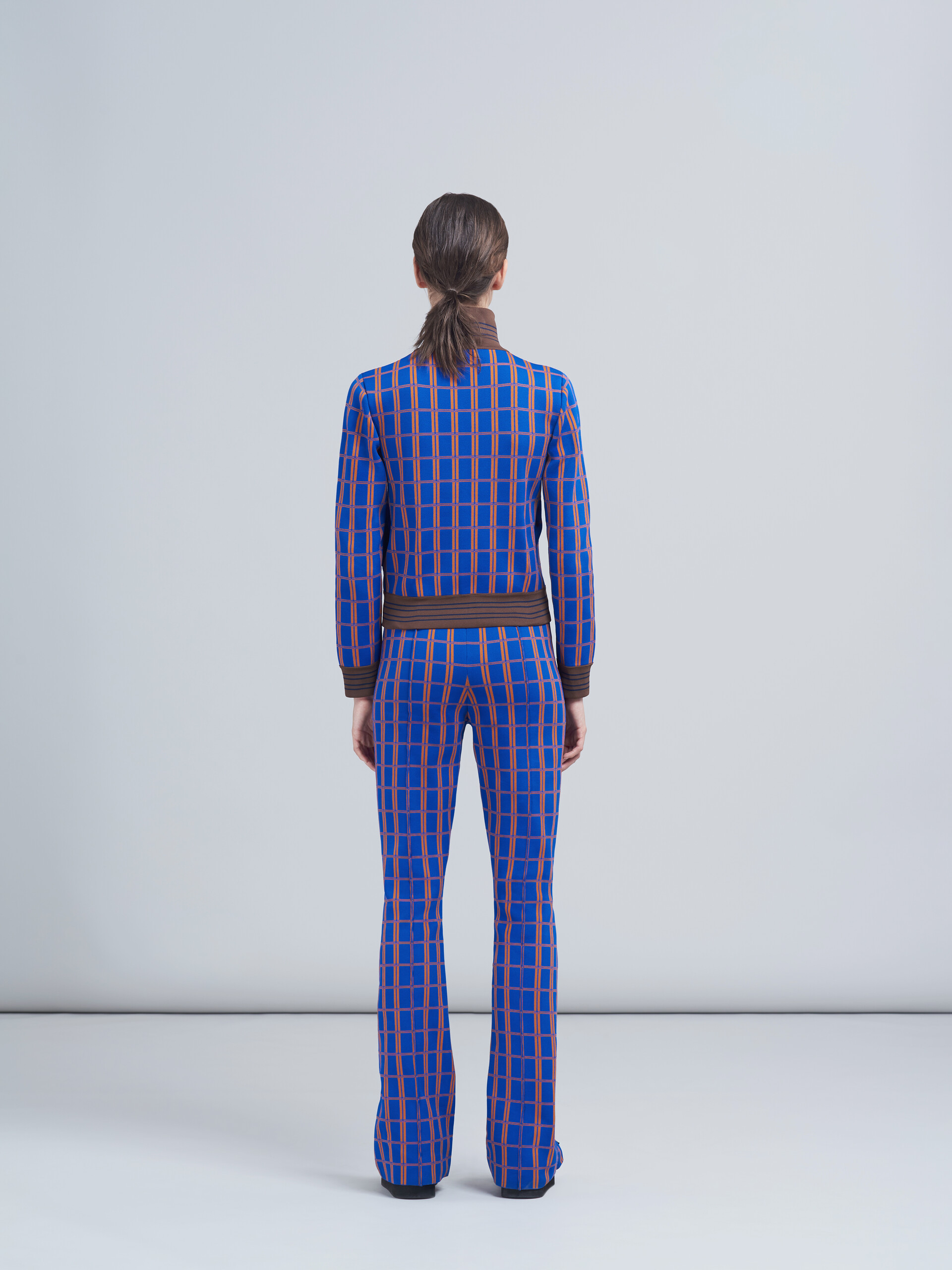 Pantaloni in jacquard bicolore - Pantaloni - Image 3
