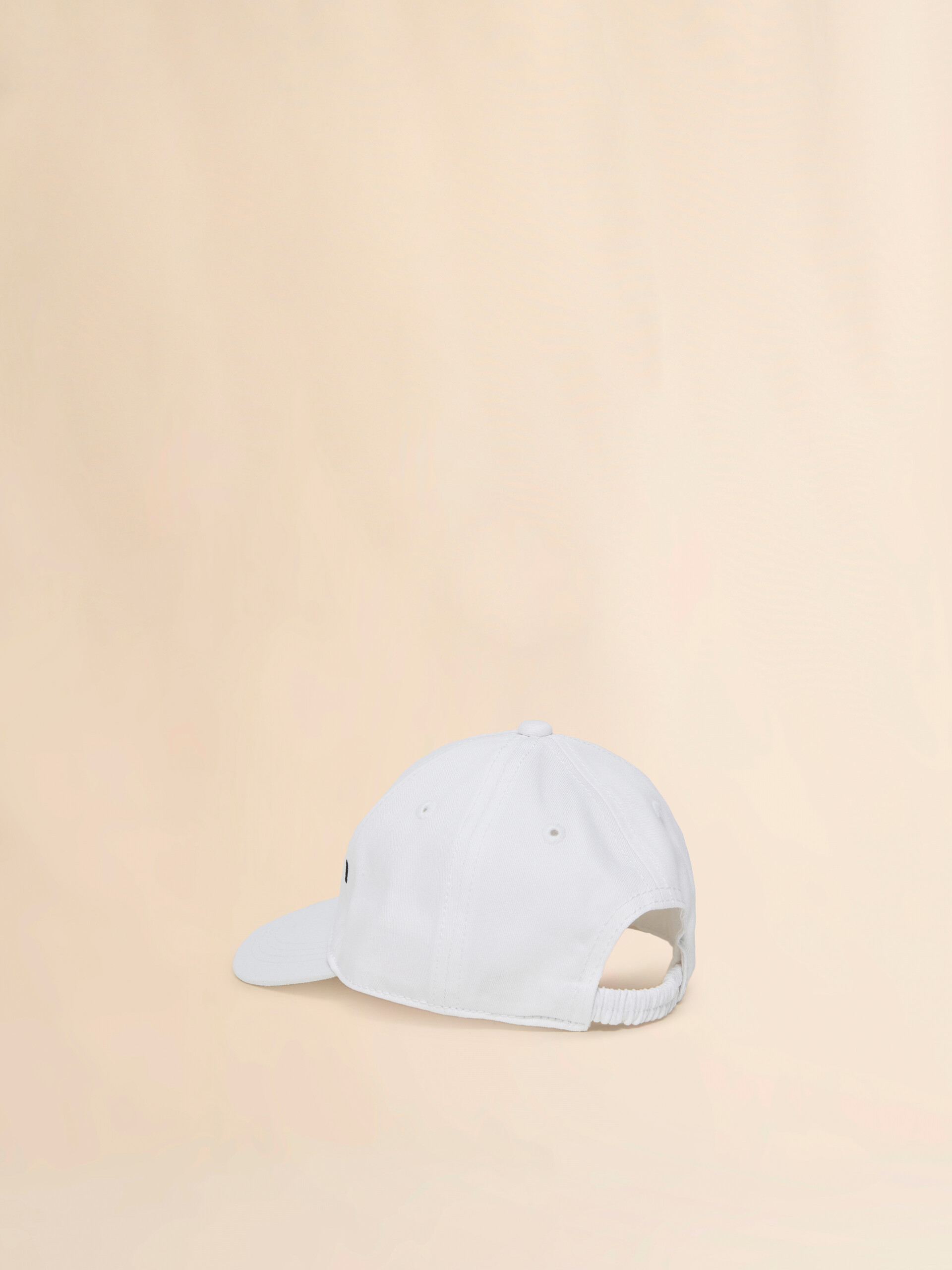 White cotton baseball cap with Marni embroidery - Caps - Image 2