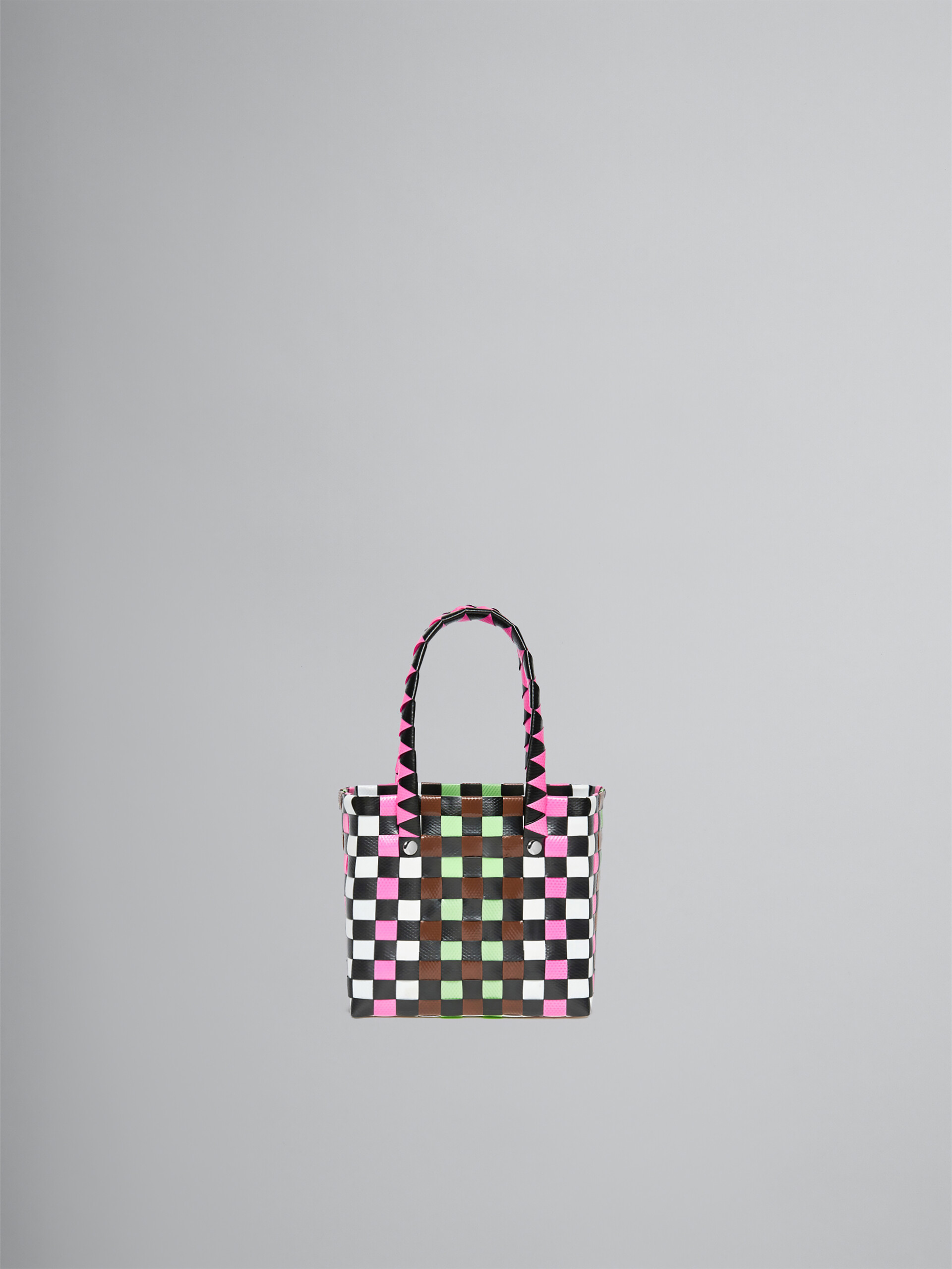 BASKET multi-colour white shopping bag - Bags - Image 2