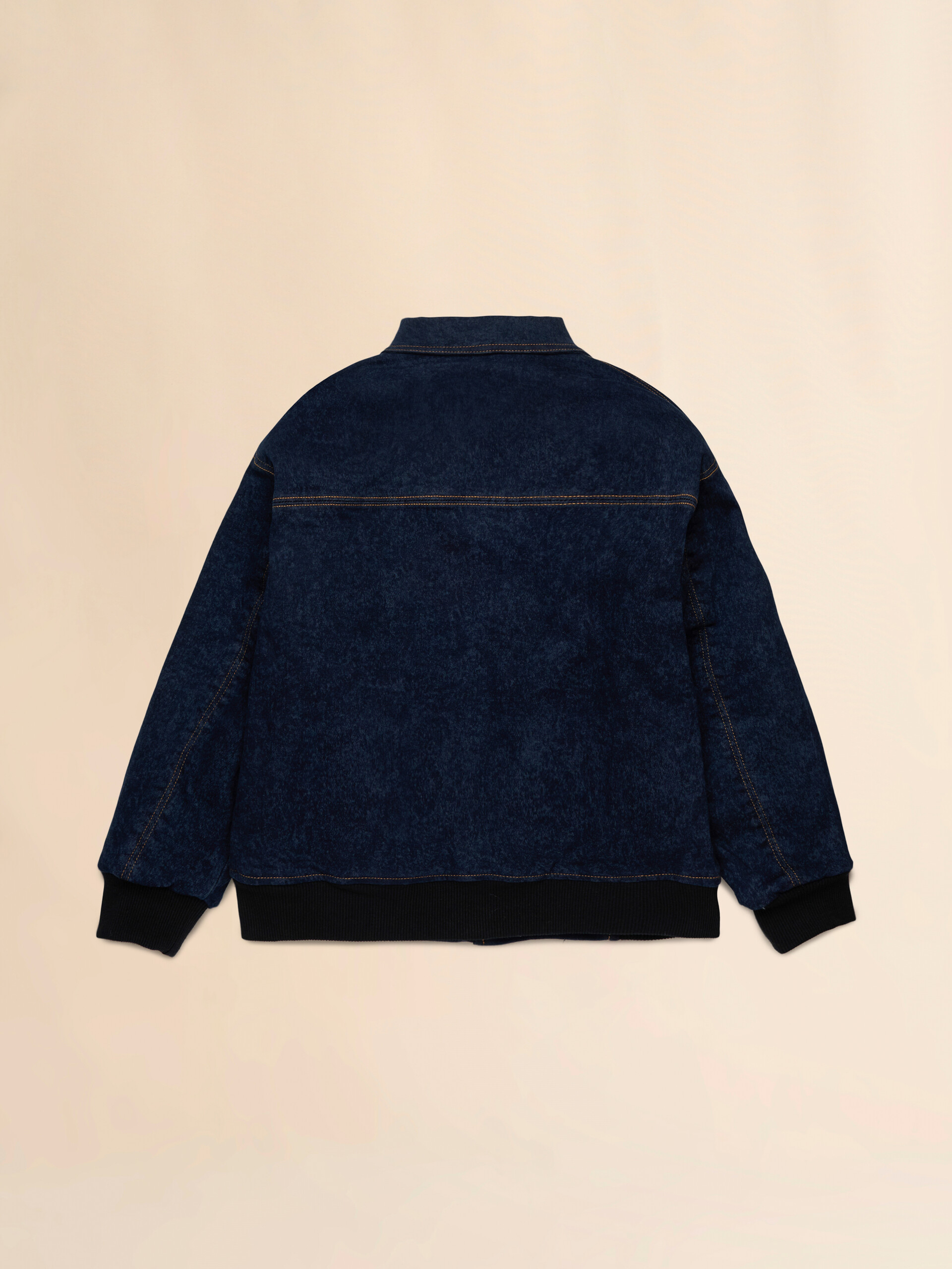 Blue denim jacket with embroidered Marni logo - Jackets - Image 2