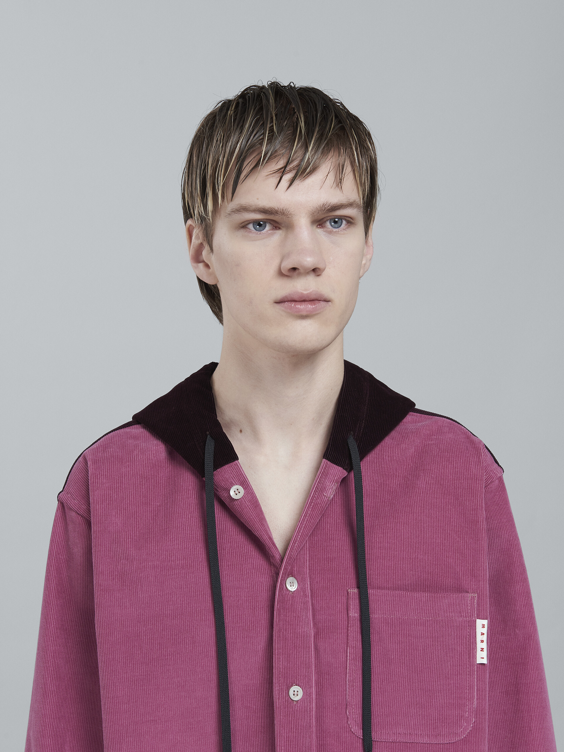 Corduroy hooded overshirt | Marni