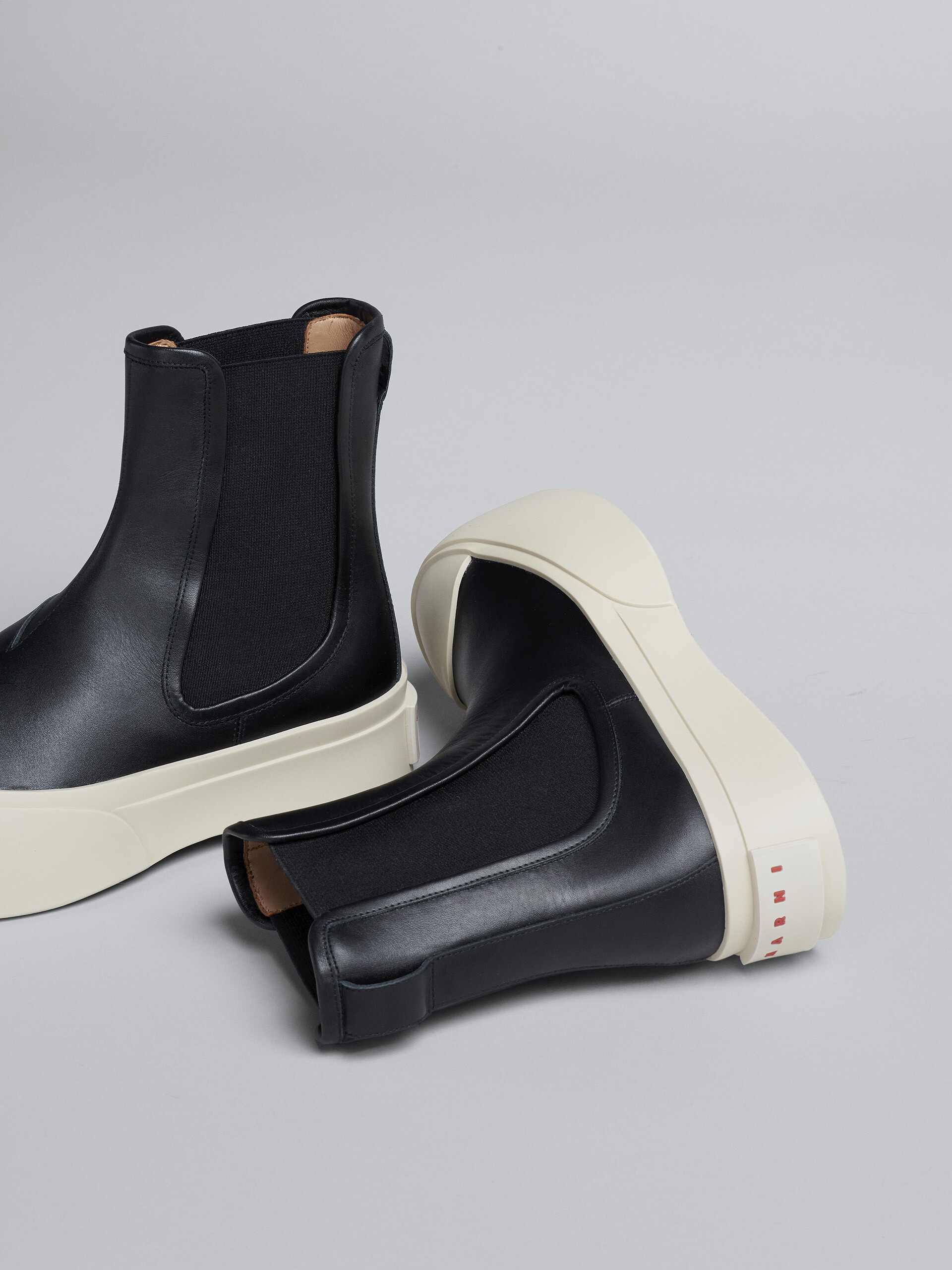 Black leather Pablo Chelsea boot | Marni