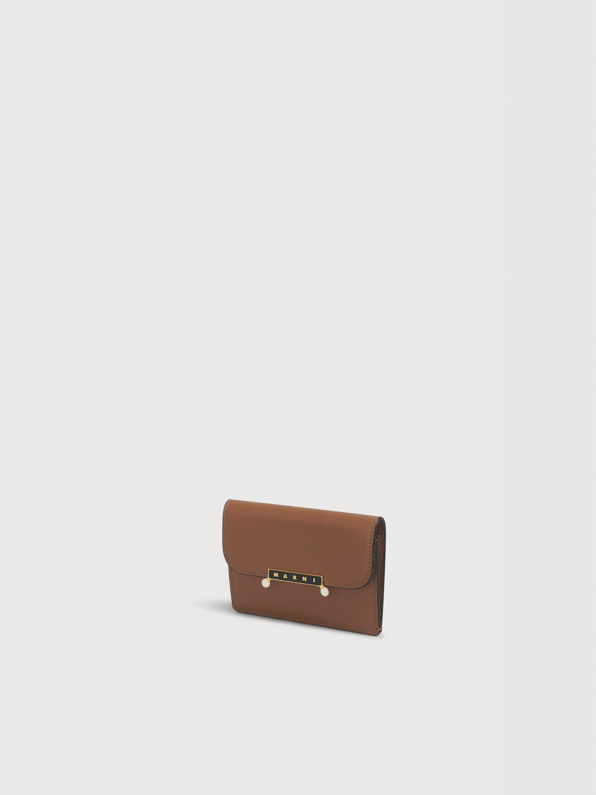 Brown leather Envelope card holder - Wallets - Image 4