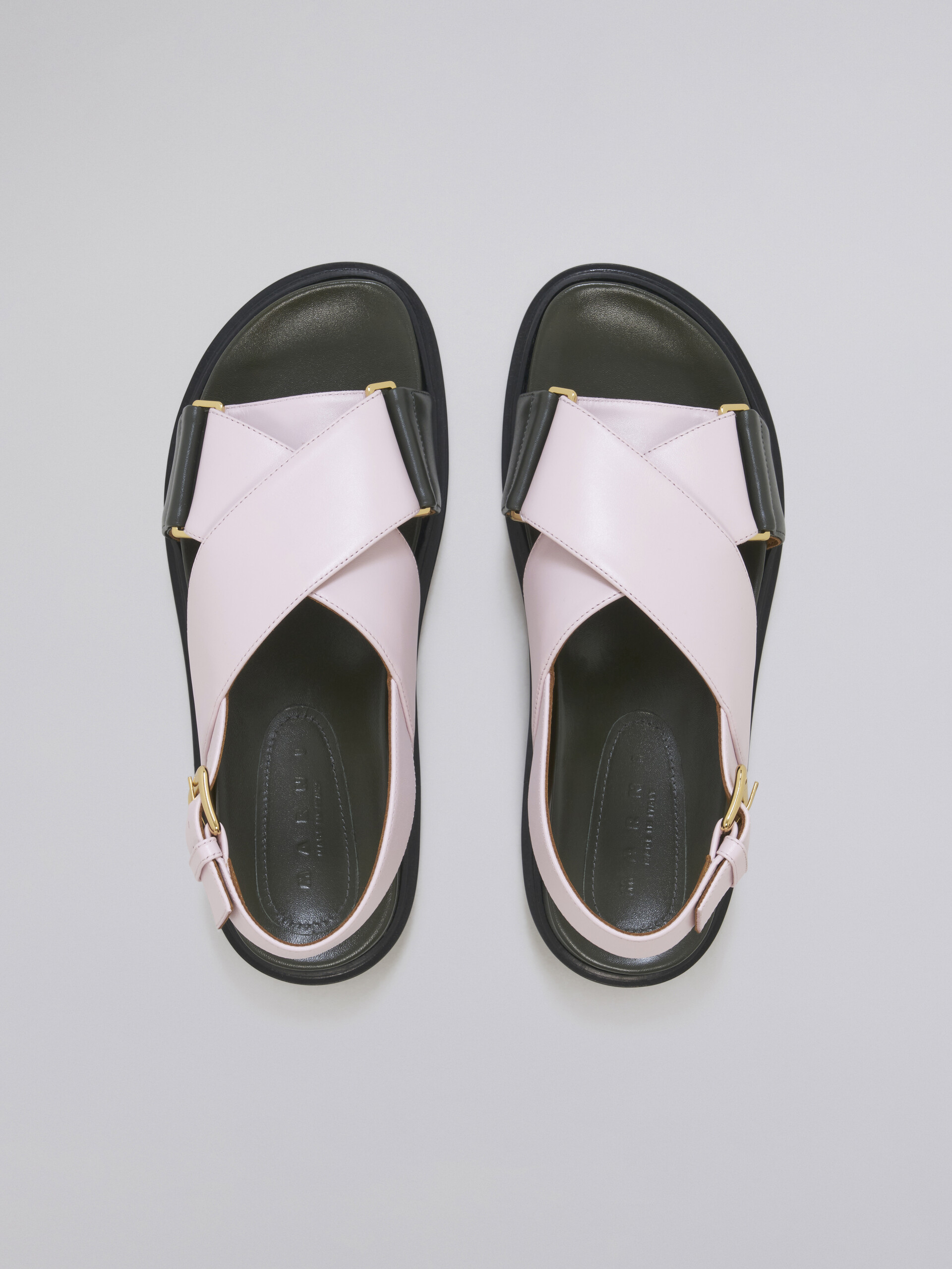 Blue and pink leather Fussbett - Sandals - Image 4