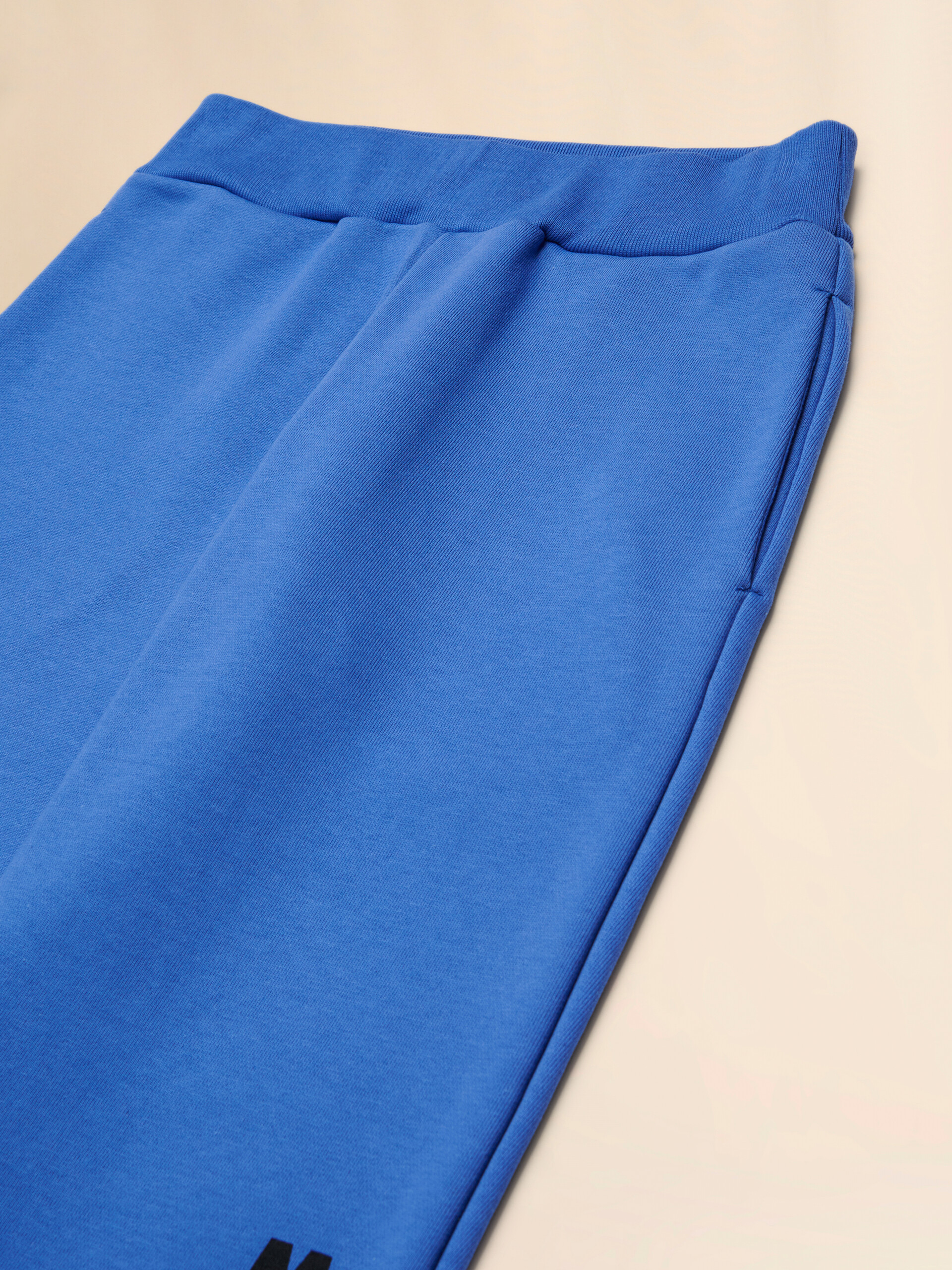 Black cotton joggers with Marni print - Pants - Image 3