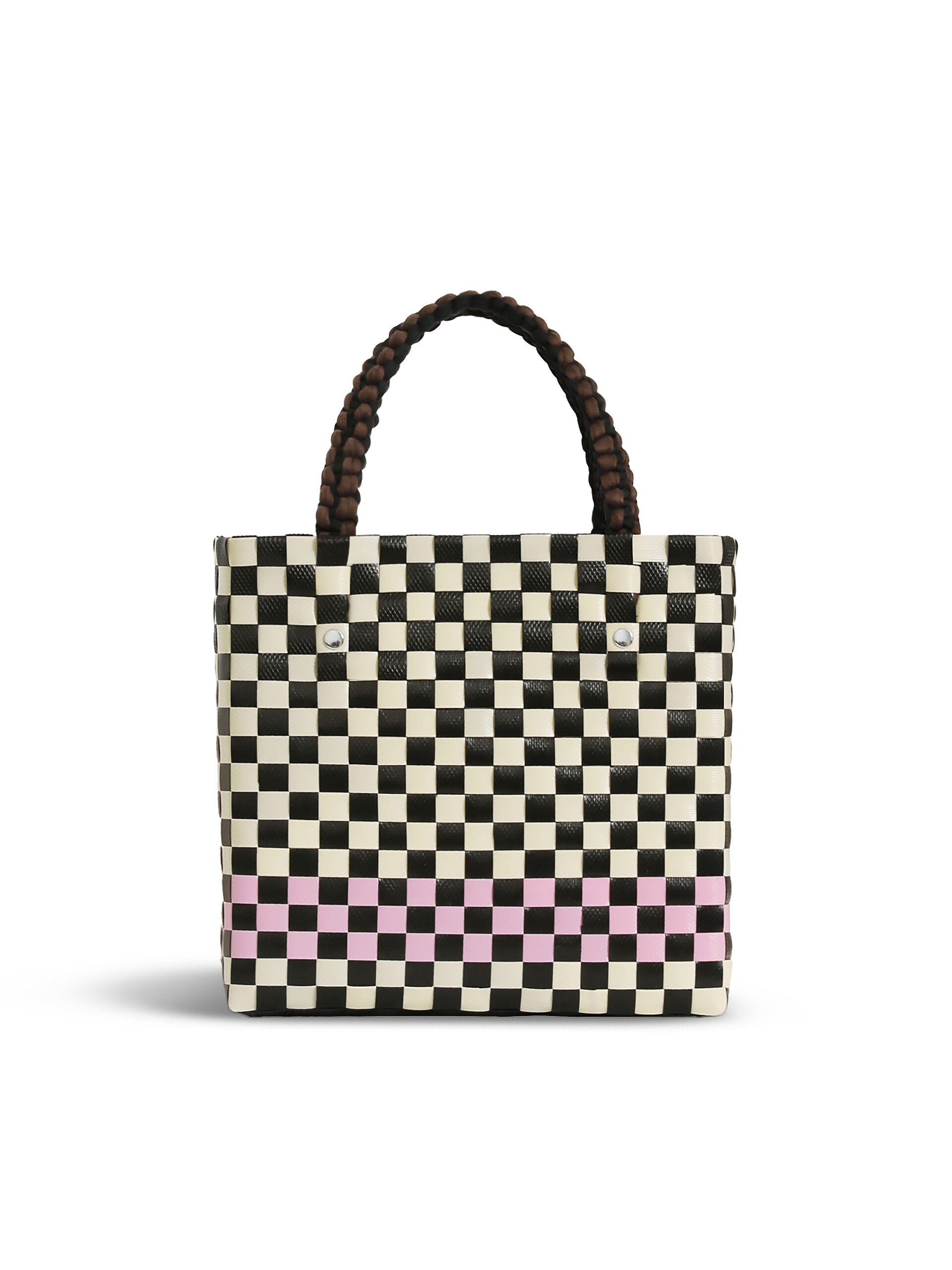スクエアウォーブン素材製 MARNI MARKET BASKETバッグ - ハンドバッグ - Image 3