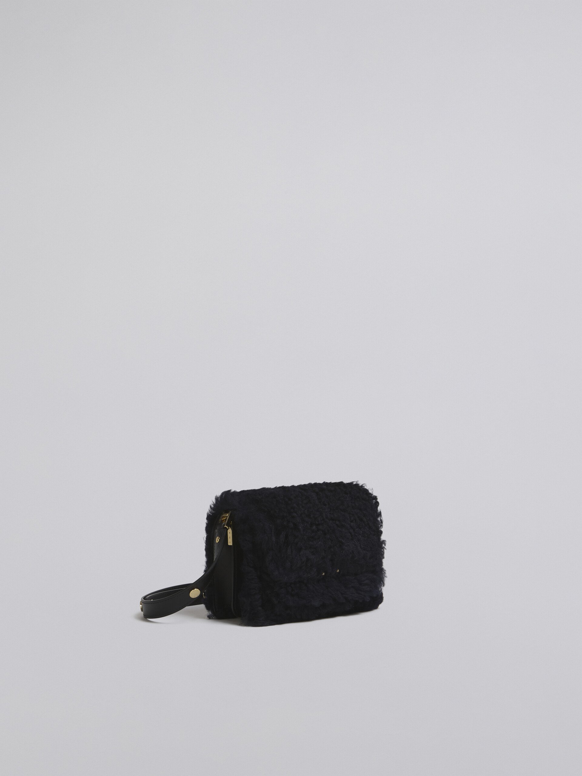 TRUNK bag in shearling and calfskin - Shoulder Bags - Image 6