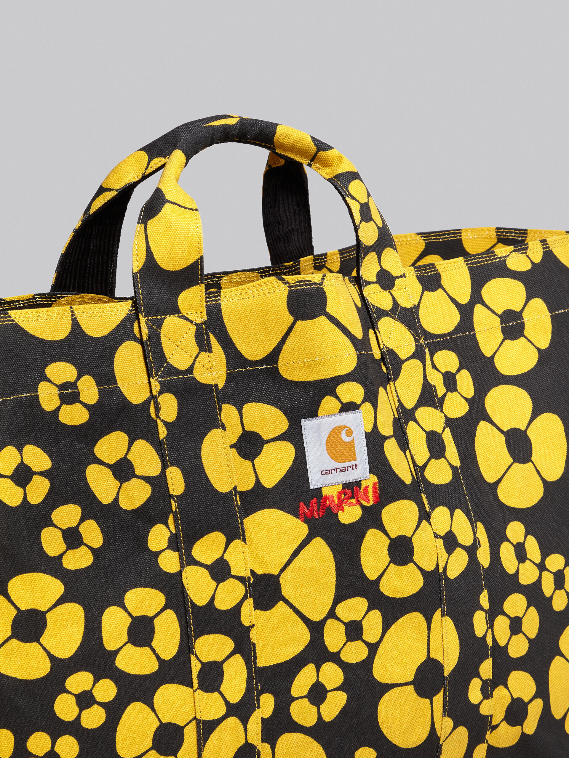 MARNI x CARHARTT WIP - yellow shopper - Shopping Bags - Image 5