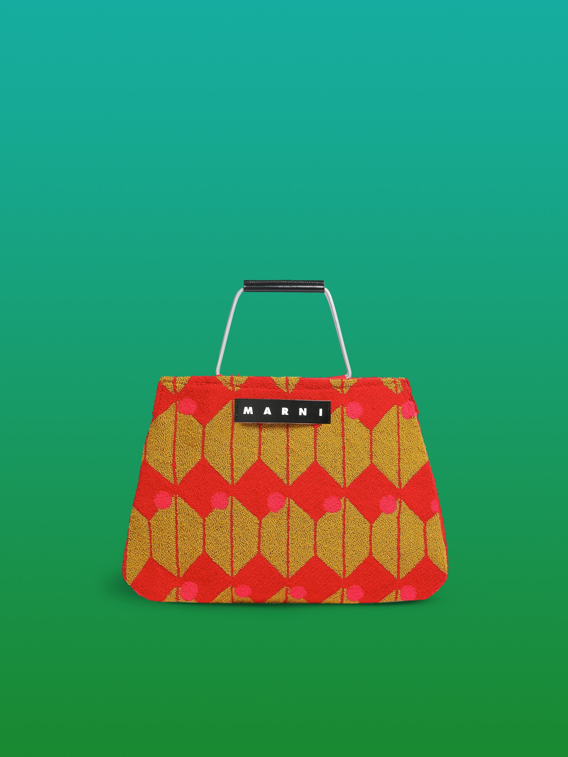Yellow Marni Market multicoloured wool bag - Bags - Image 1