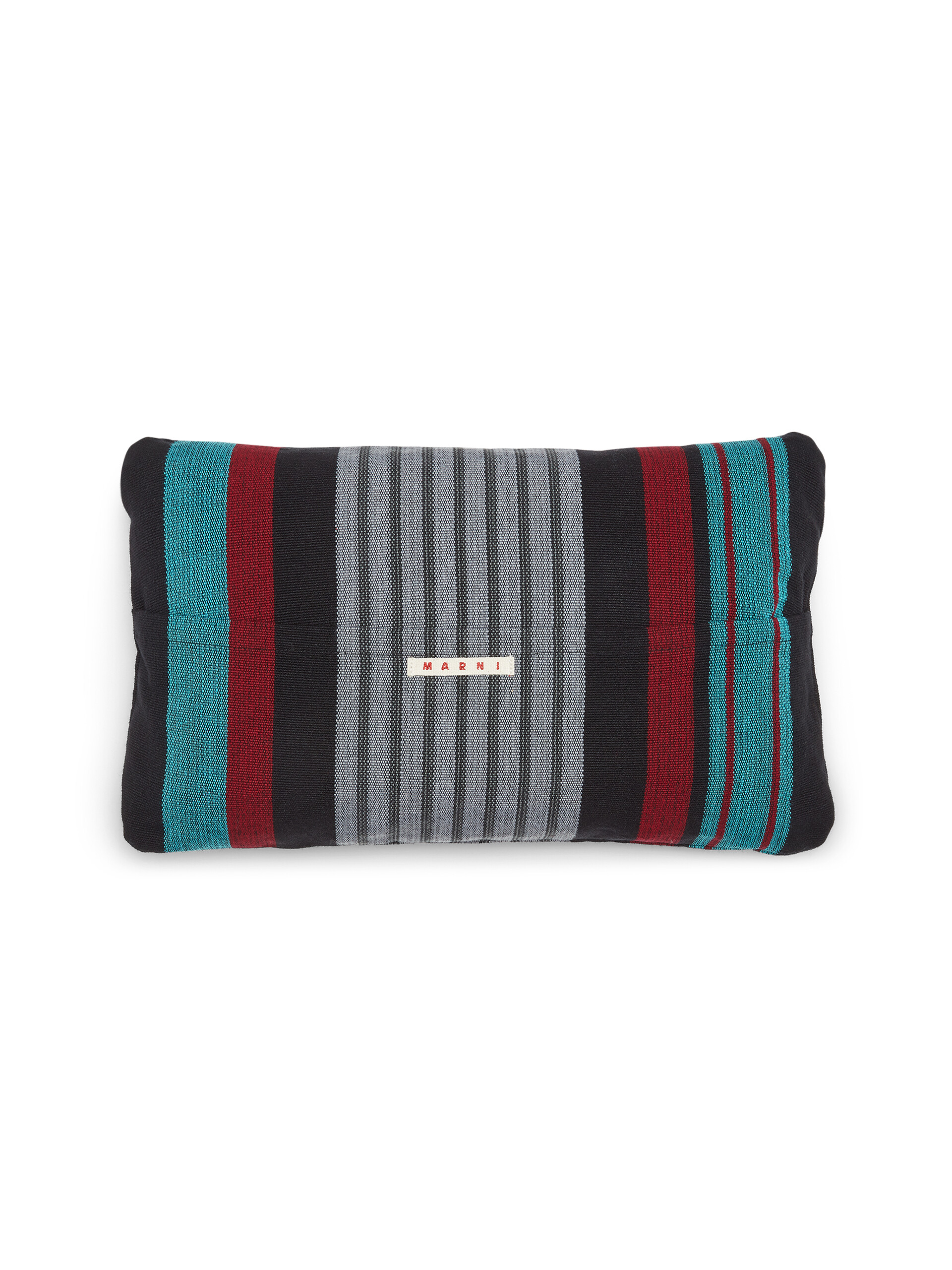 MARNI MARKET cushion in multicolor black fabric - Furniture - Image 2