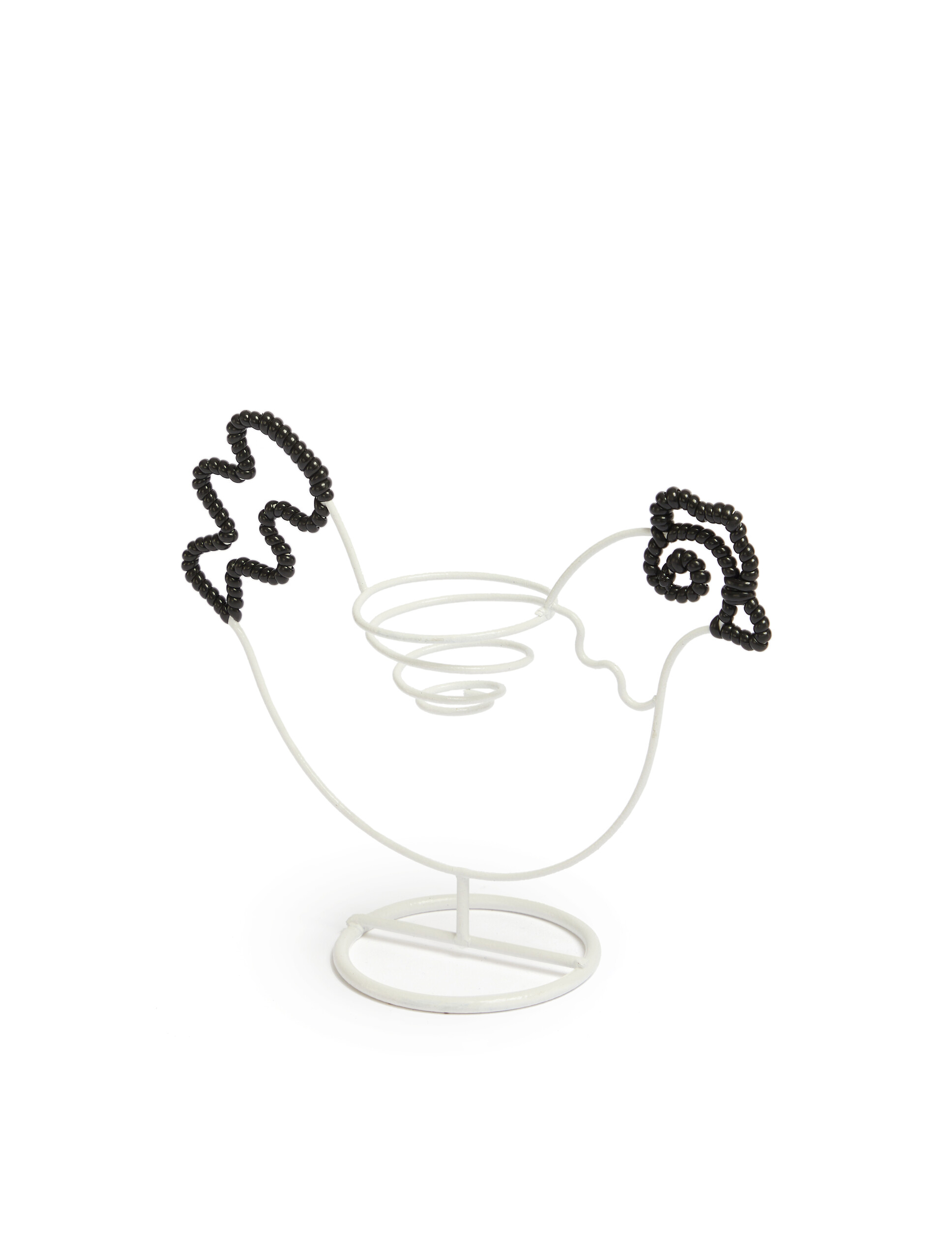 Black and white Marni Market Wire Egg Cup - Furniture - Image 3