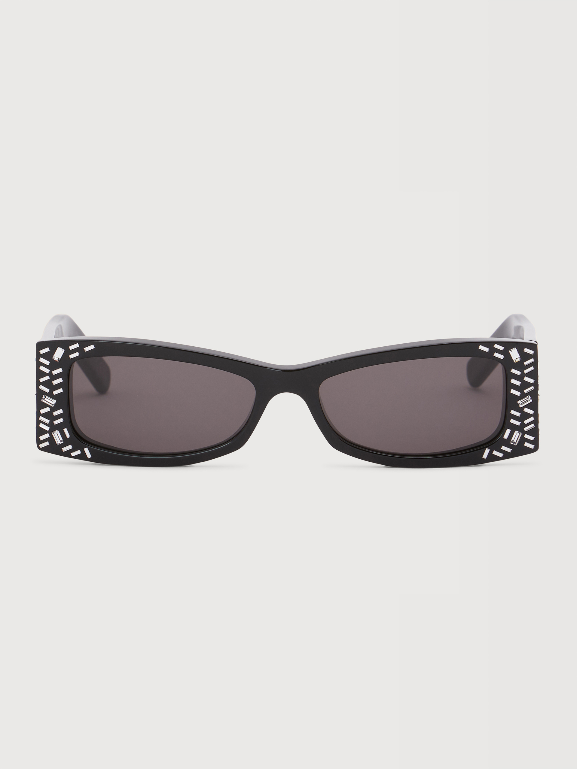 Sonnenbrille Zokoa aus schwarzem Azetat mit Strass - Optisch - Image 1