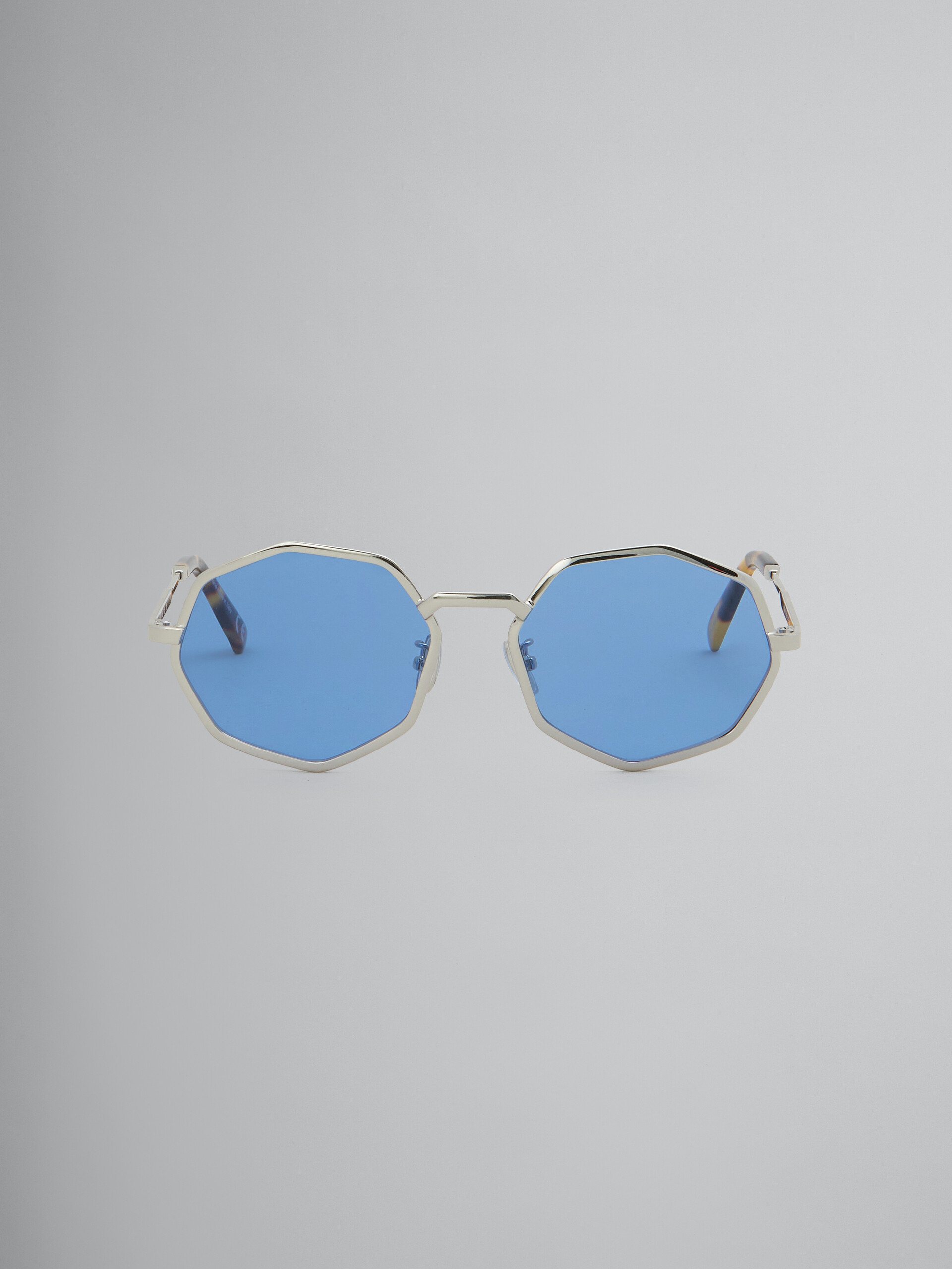 Pulpit Rock silver metal octagonal sunglasses - Optical - Image 1