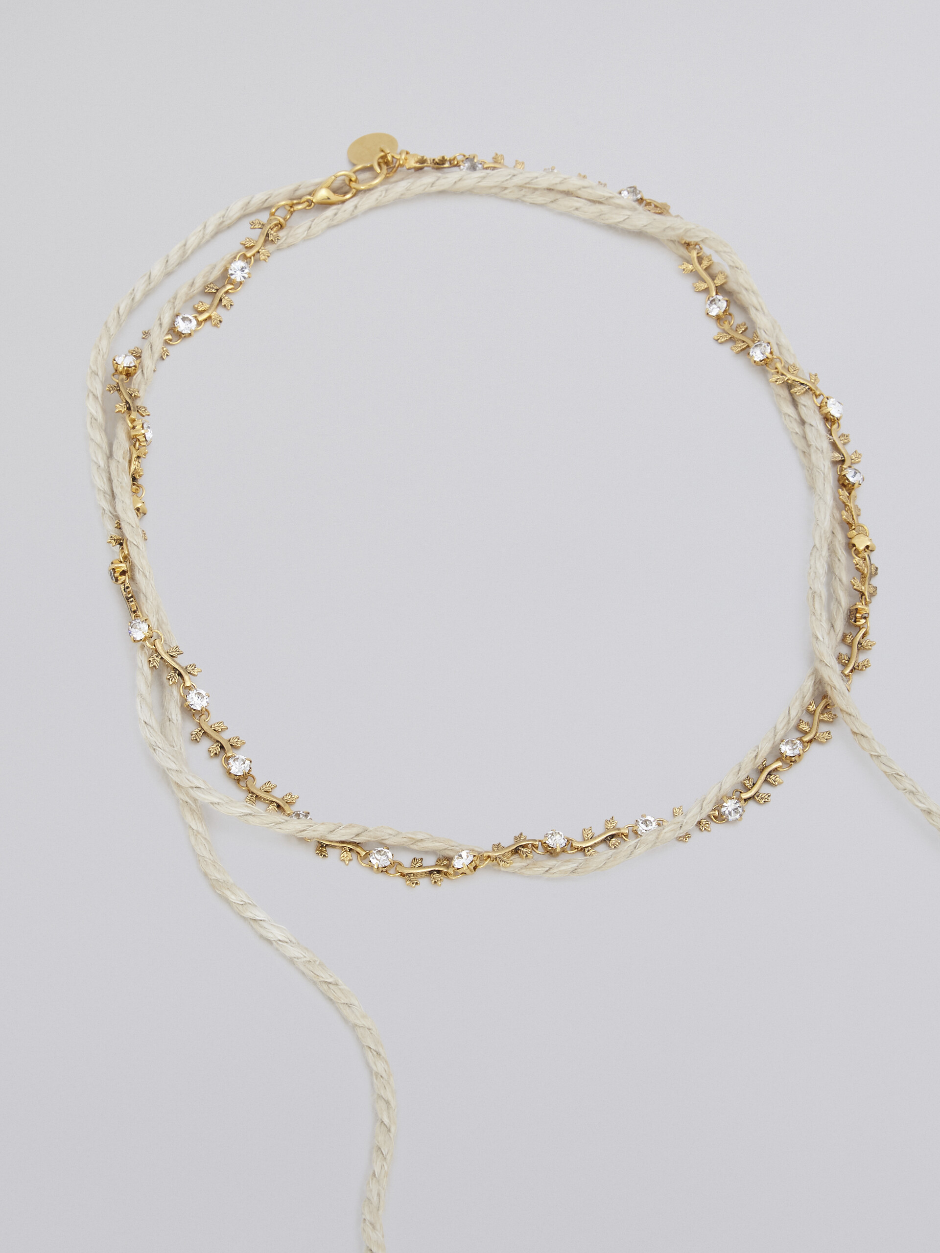 Ensemble de deux colliers en laiton FOUND - Colliers - Image 2