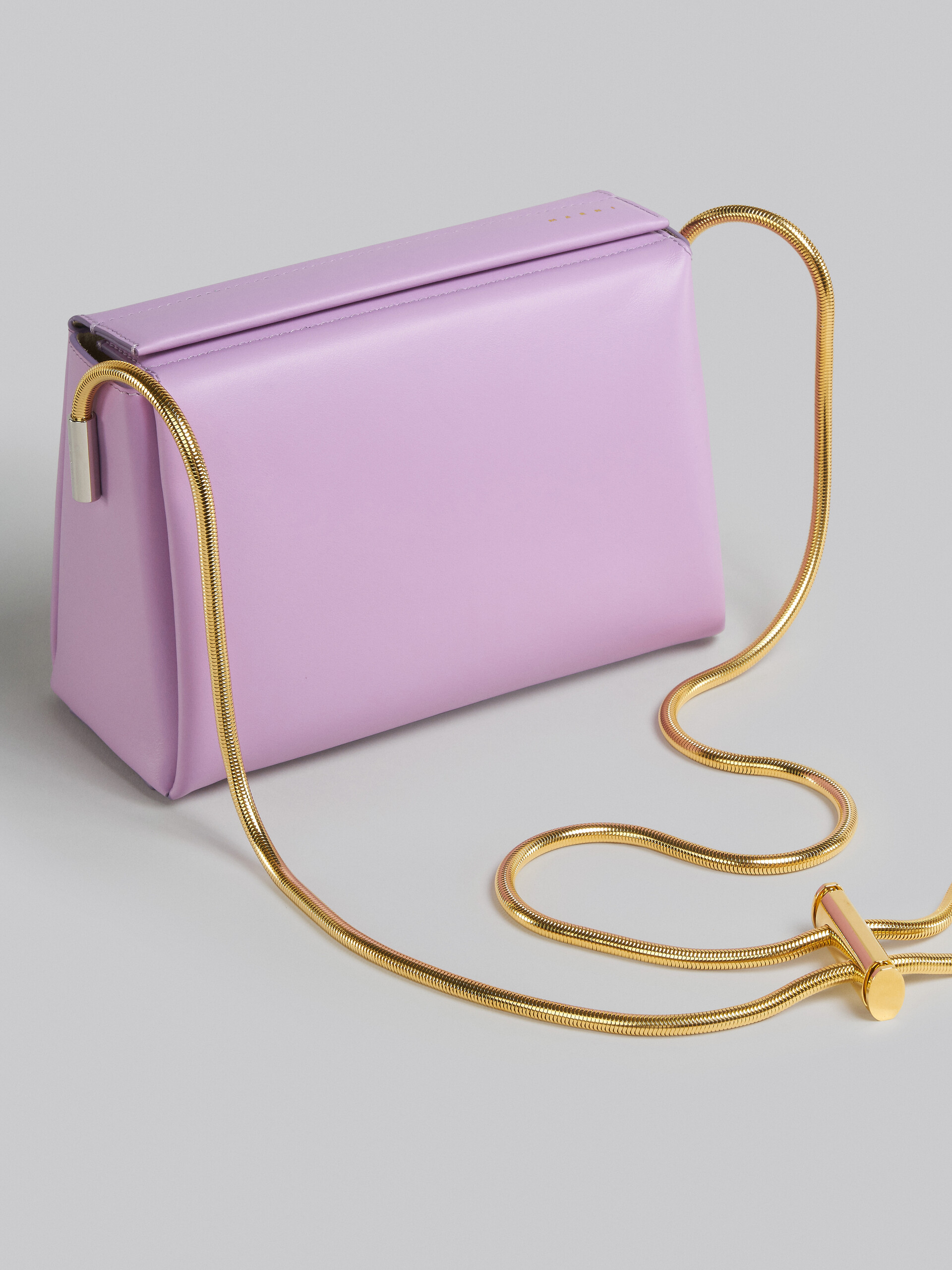 Toggle Medium Bag in lilac leather - Shoulder Bag - Image 5